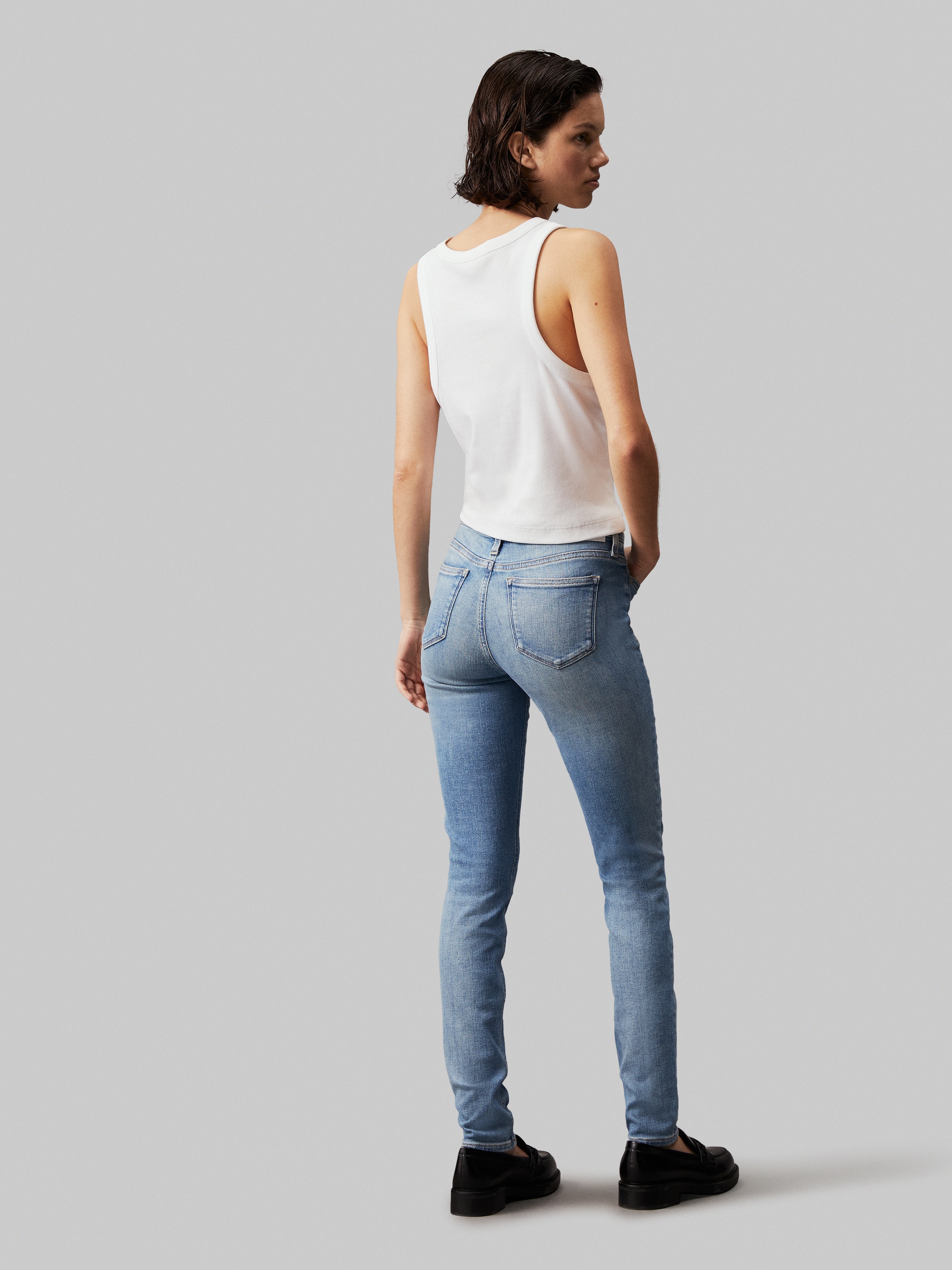 Calvin Klein Jeans Skinny-fit-Jeans »MID RISE SKINNY«, im 5-Pocket-Style