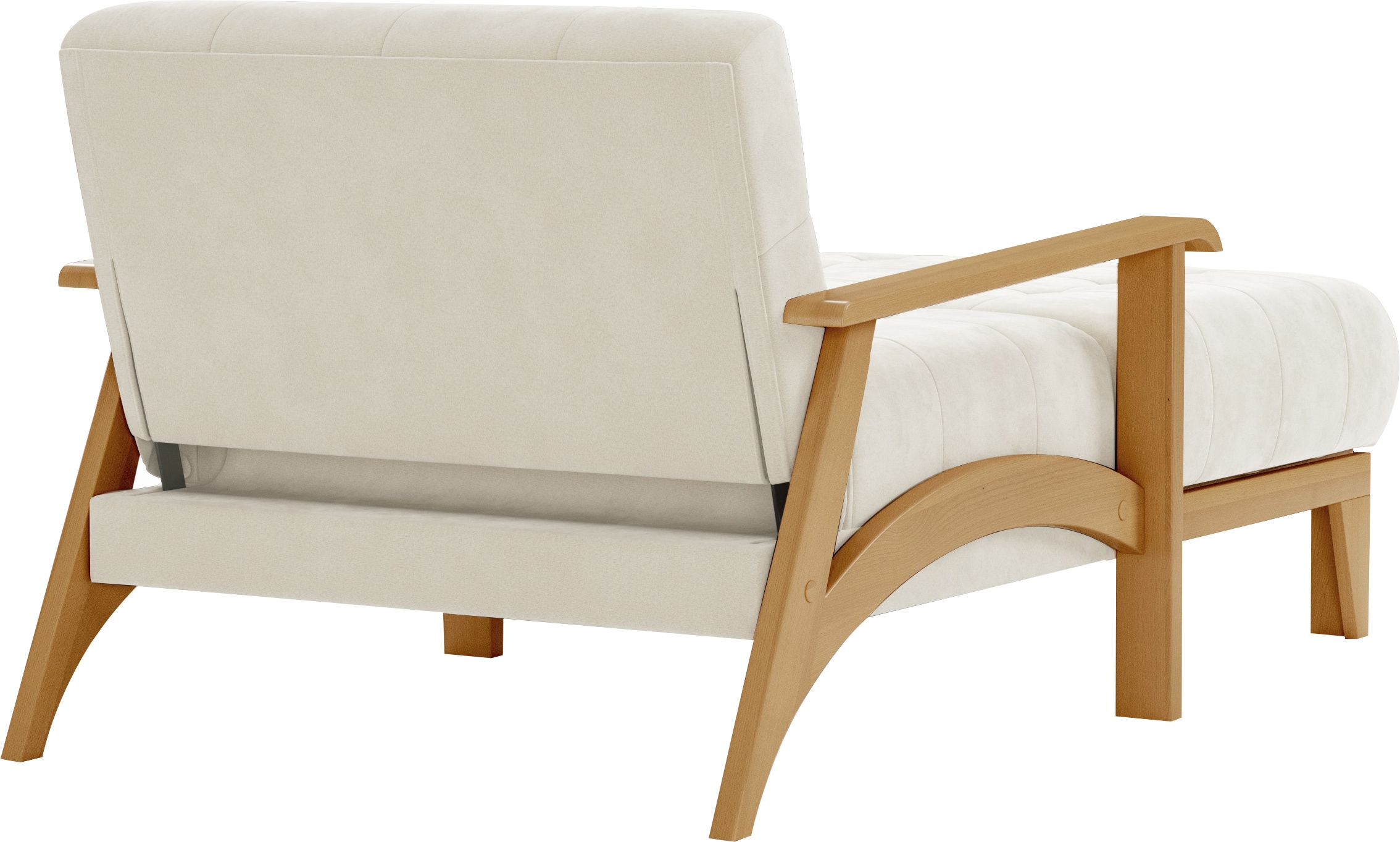 sit&more Recamiere »Billund«, Armlehnen aus eichefarbigem Buchenholz, verschiedene Bezüge und Farben