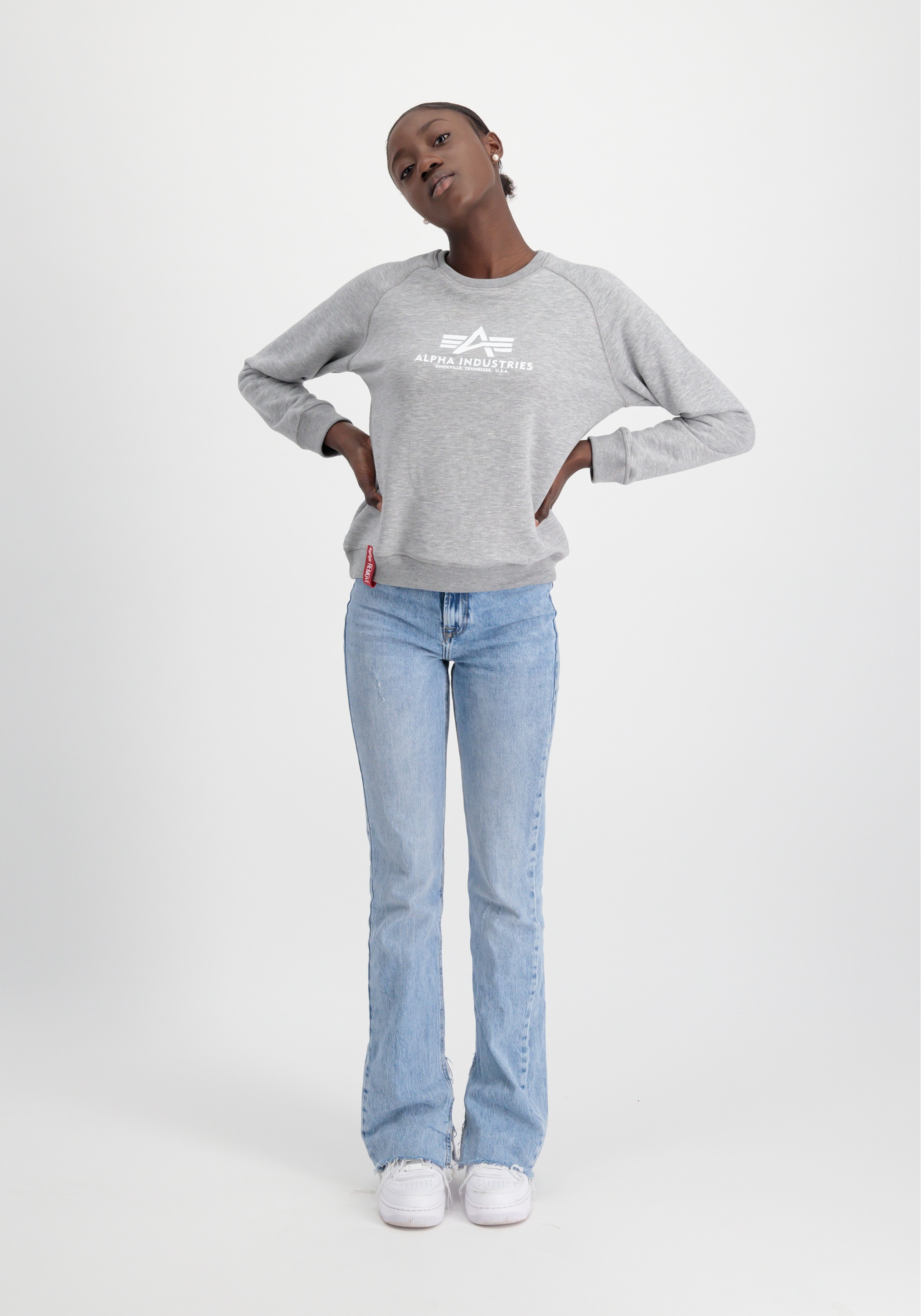 Alpha Industries Sweater »Alpha Industries Women - Sweatshirts New Basic  Sweater Wmn« kaufen online bei OTTO