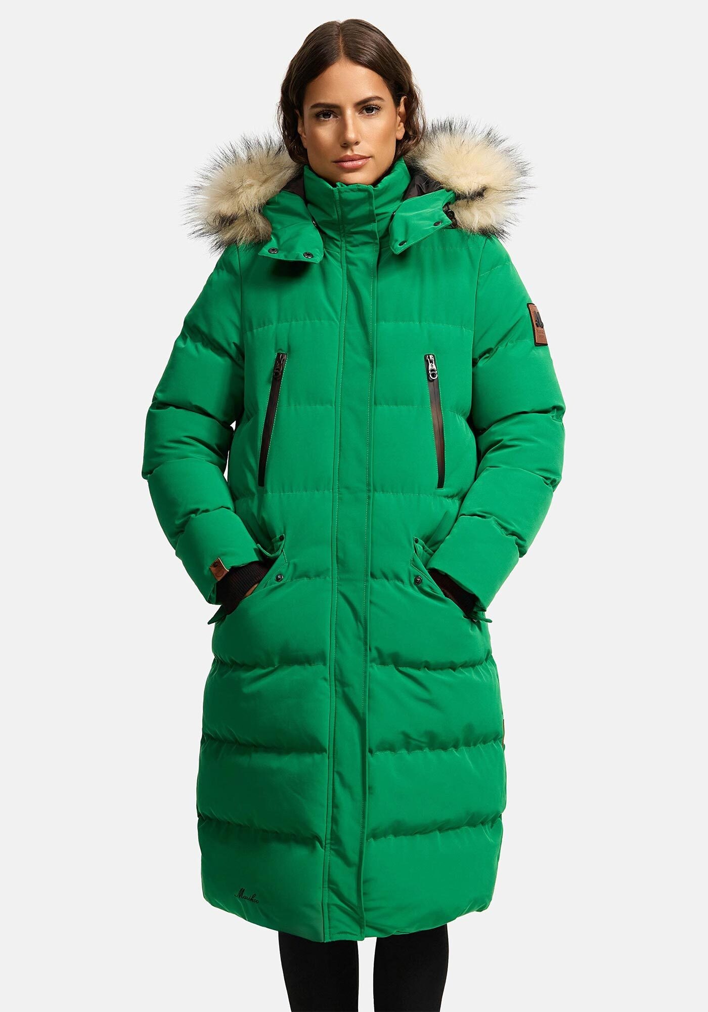 Marikoo Winterjacke »Marikoo Schneesternchen Damen Winter Steppjacke B890«