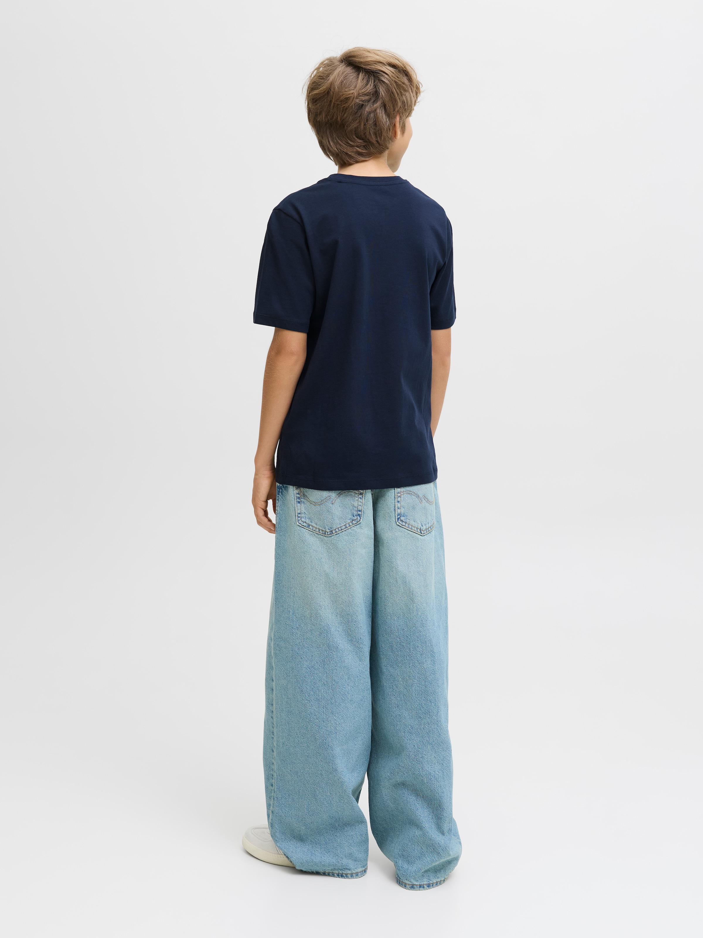 Jack & Jones Junior T-Shirt »JJELOGO TEE SS ONECK 2 COL AW25 NOOS JNR«