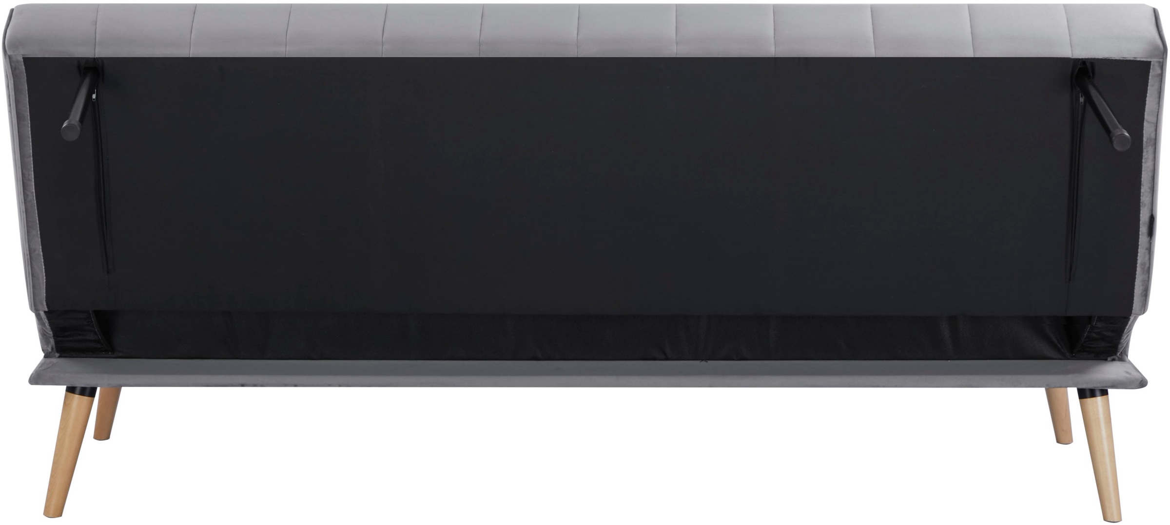 INOSIGN Schlafsofa »LUMINARA Gästesofa, Bettsofa, Couch mit Schlaffunktion, Loungesofa«, durch verstellbare Rückenlehne u. Bettfunktion, Webstoff-Bezug