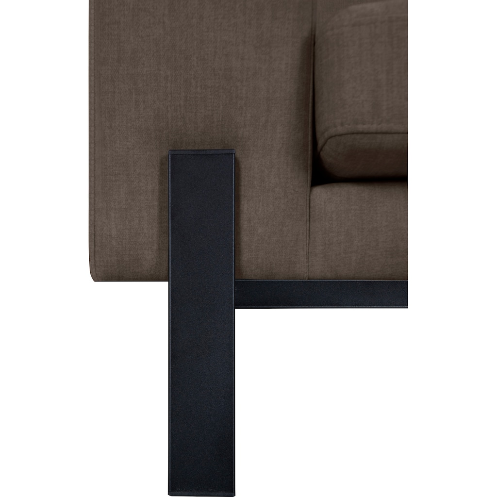 OTTO products Loveseat »Ennis«, Verschiedene Bezugsqualitäten: Baumwolle, recyceltes Polyester