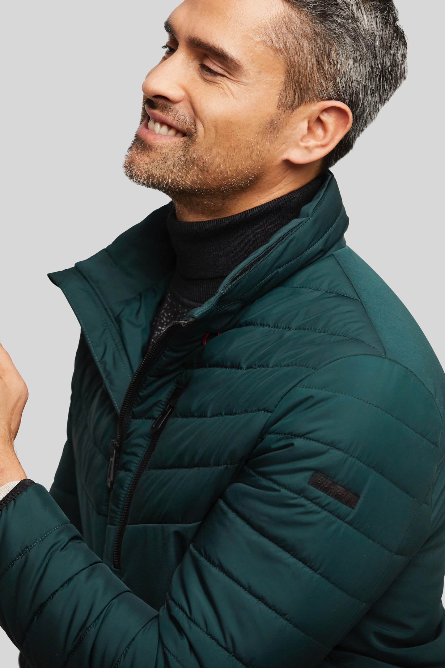 bugatti Blouson, mit Kapuze, mit abnehmbarer Kapuze