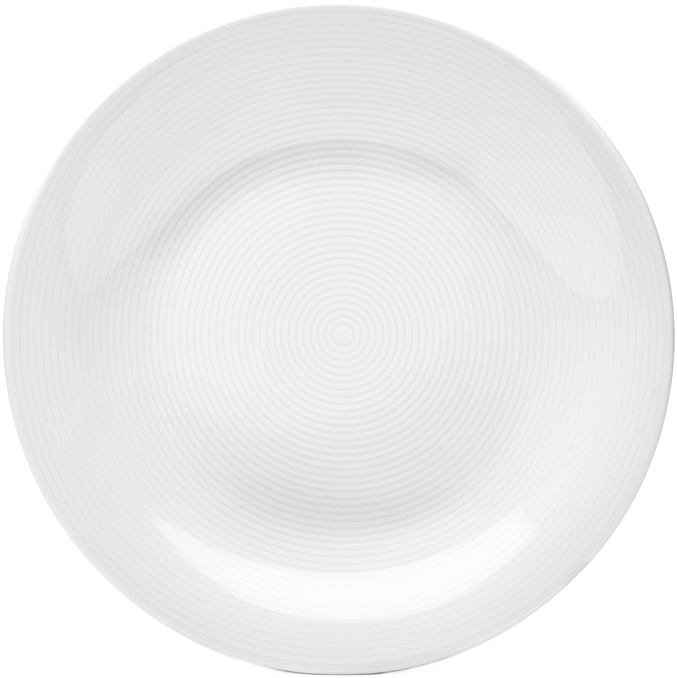 van Well Dessertteller »Jive, Teller 21 cm, 6 Stück« dezentes Spiraldekor, spülmaschinen-und mikrowellengeeignet