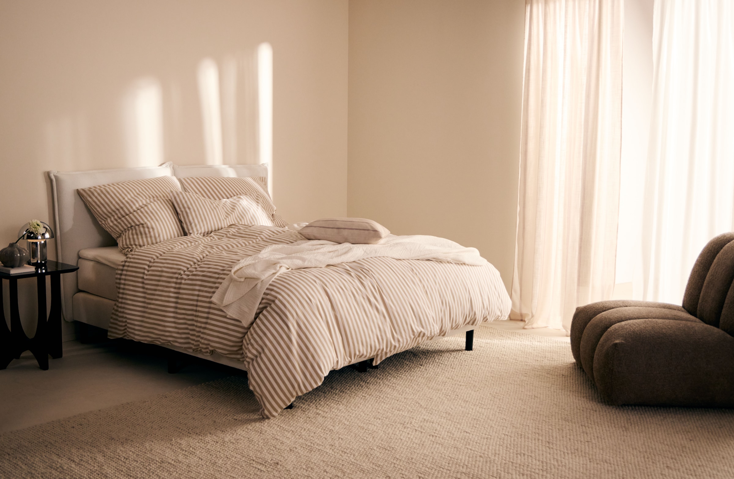 LeGer Home by Lena Gercke Wohndecke »HEVIN« Tagesdecke im Baumwoll-Crinkle-Effekt, Musselin, Kuscheldecke