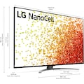 LG LCD-LED Fernseher »55NANO919PA«, 139 cm/55 Zoll, 4K Ultra HD, Smart-TV, (bis zu 120Hz)-Full Array Dimming-α7 Gen4 4K AI-Prozessor-Sprachassistenten-HDMI 2.1