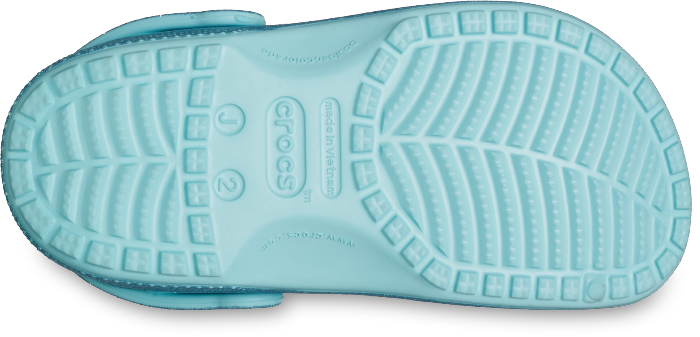 Crocs Clog »Frozen Elsa«  Hausschuh, Sommerschuh, Strandschuh mit Glitzer