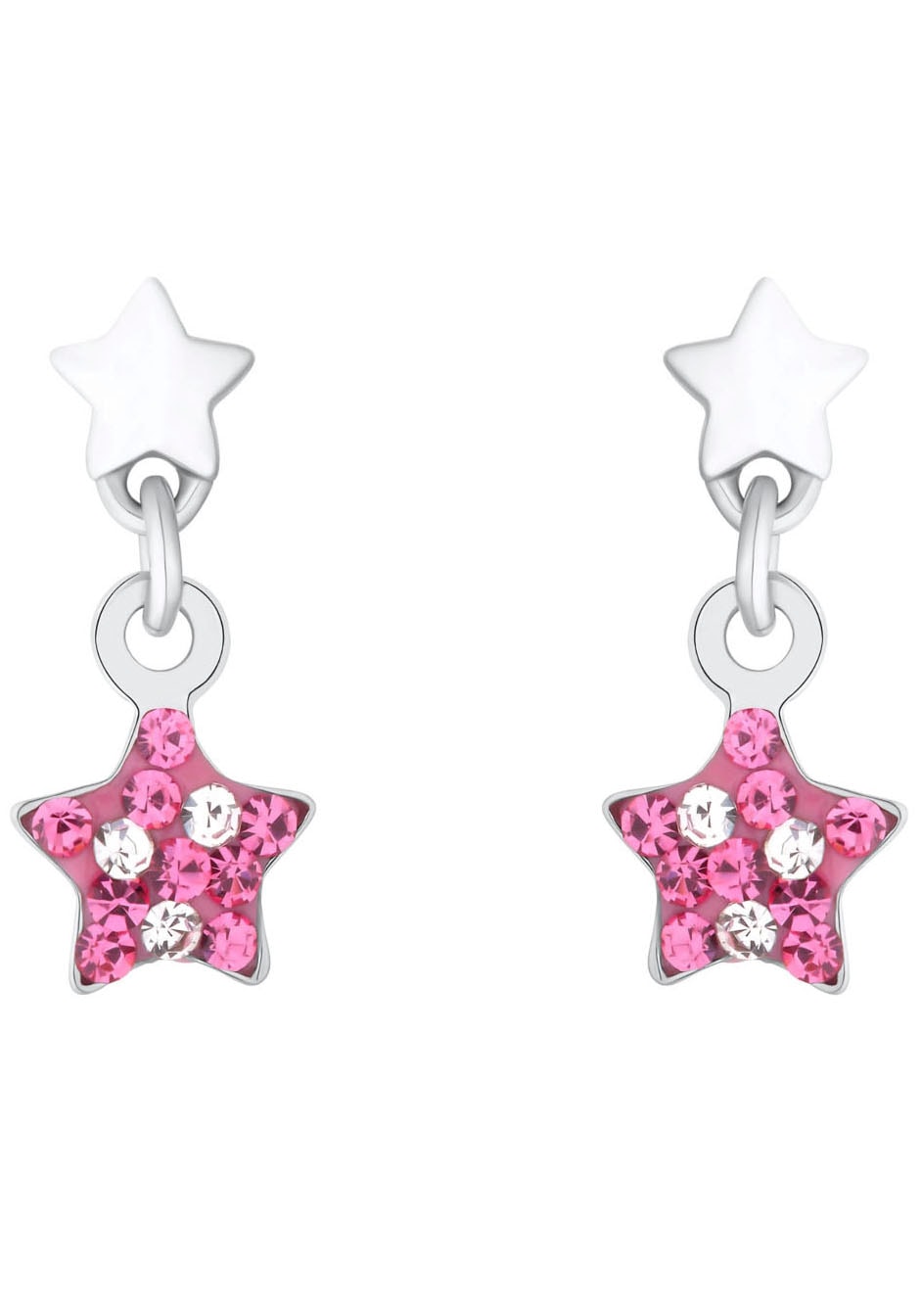 Prinzessin Lillifee Paar Ohrstecker »Shining Star, 2036426«, mit Preciosa Crystal