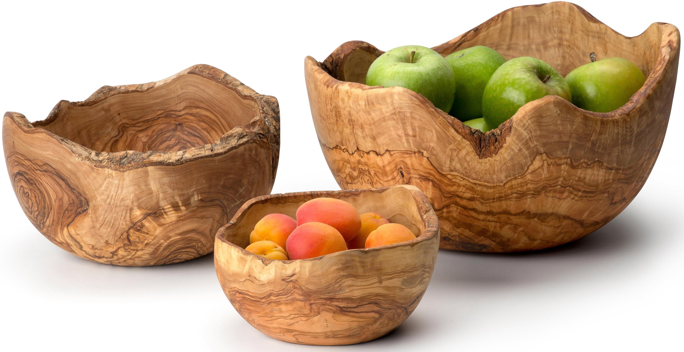 Continenta Obstschale, aus Holzwerkstoff, Naturform