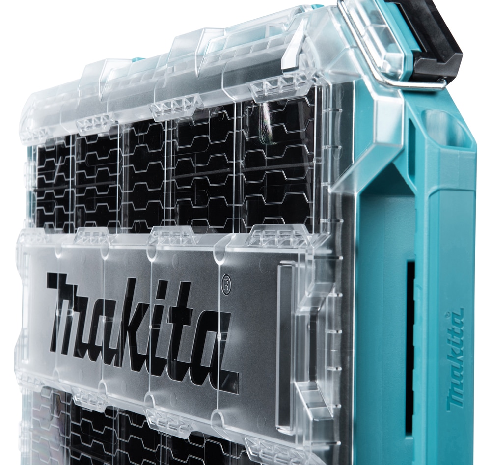 Makita Werkzeugbox »MAKTRAK Organizer flach M »P-91051« 8,14L, 11 Organizer-Behälter« Effizientes Be- und Entladen mit dem MAKTRAK Koffer Sortiment
