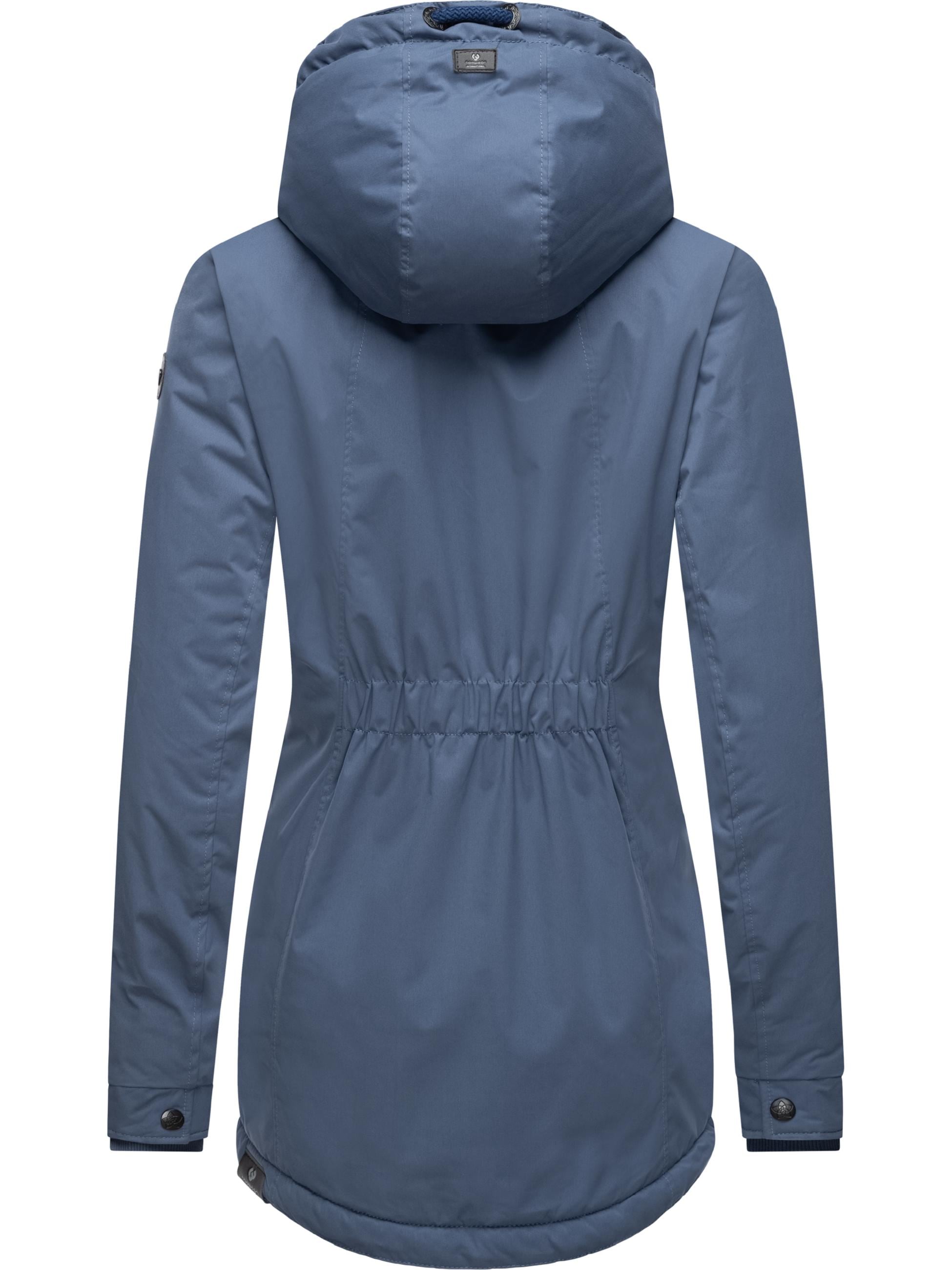 Ragwear Winterjacke »Winterjacke Zuzka Winter«, mit Kapuze, Wasserdichter Winterparka mit Teddyfleece Innenfutter