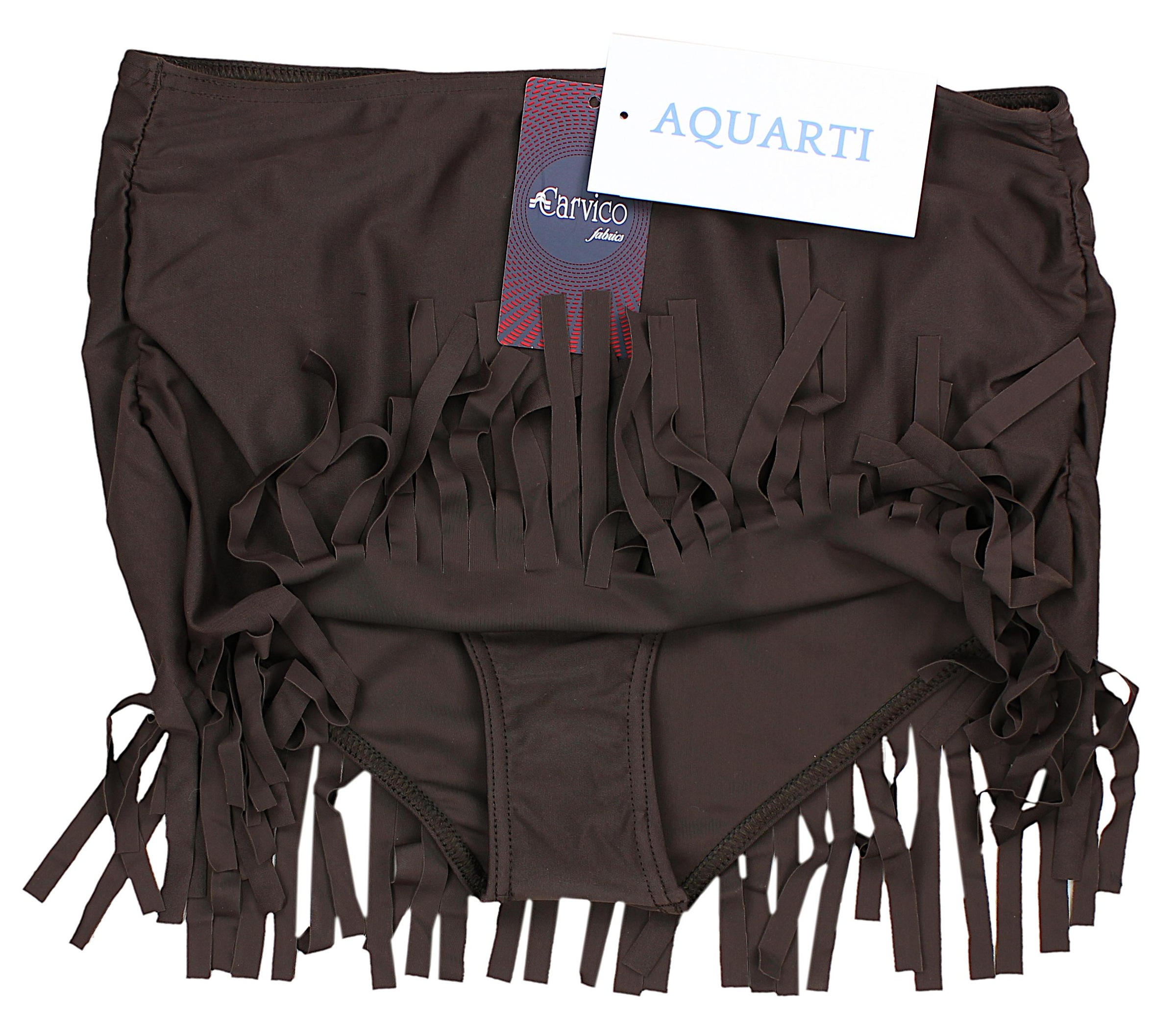 AQUARTI Bikini-Hose »Bikinihose Aquarti Damen Bikinihose mit Rock Seitliche Raffung«