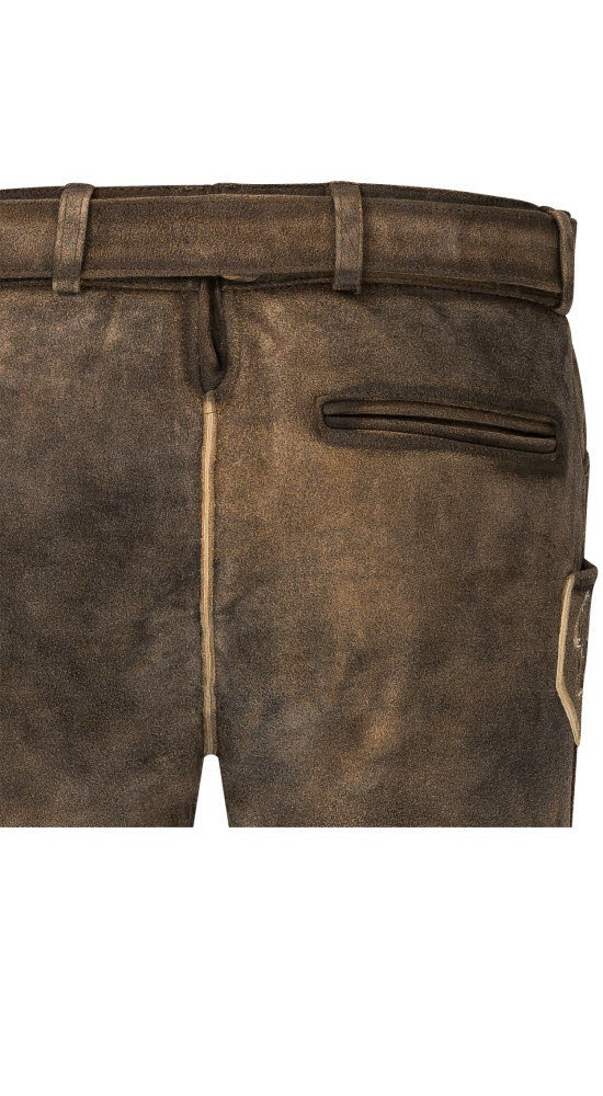Nübler Trachtenhose »Lederhose kurz Konrad«