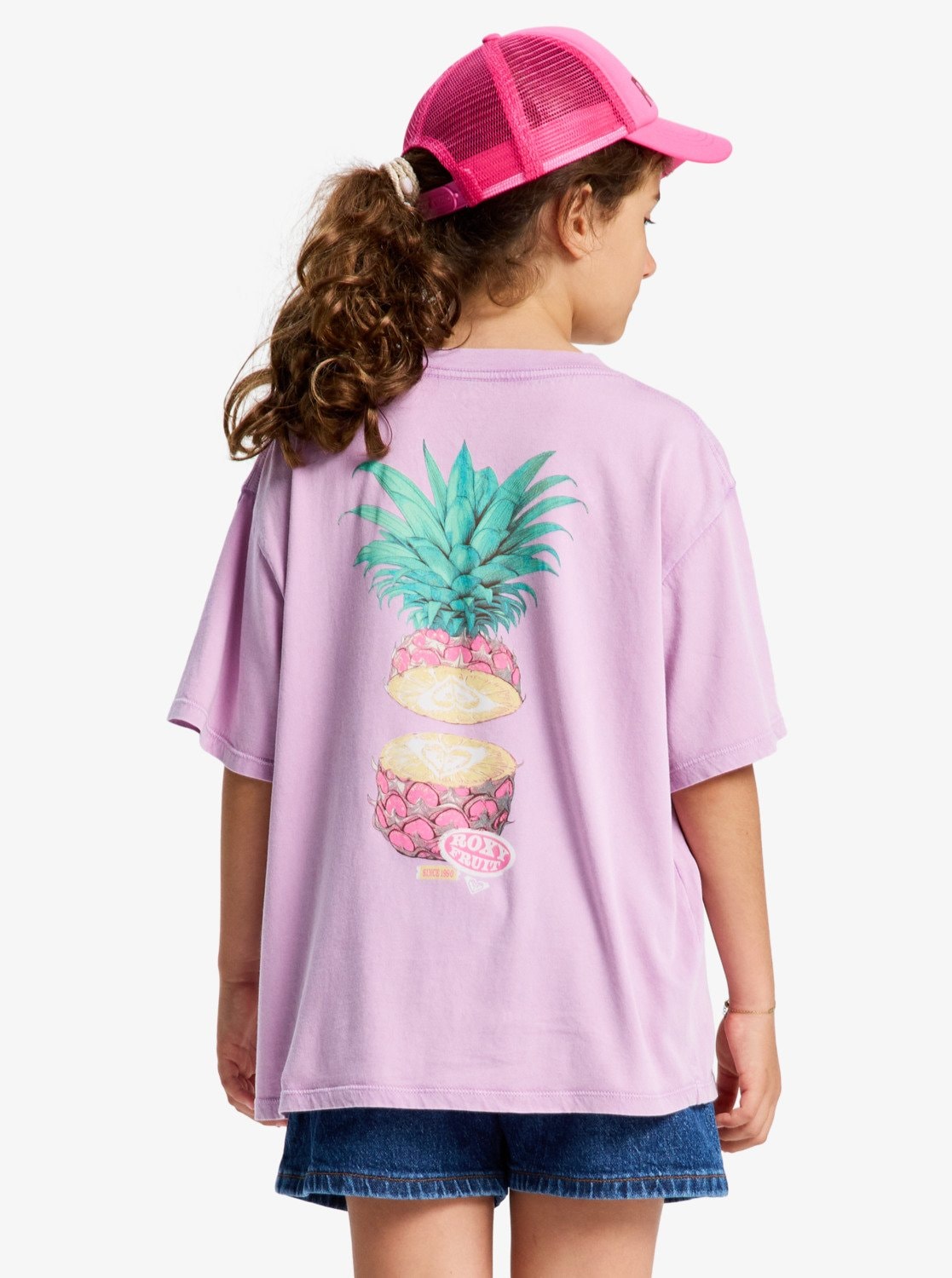 Roxy T-Shirt »EVEOVERSIZE WASHED« für Kinder und Jugendliche, sportlicher Stil, aus Baumwolle