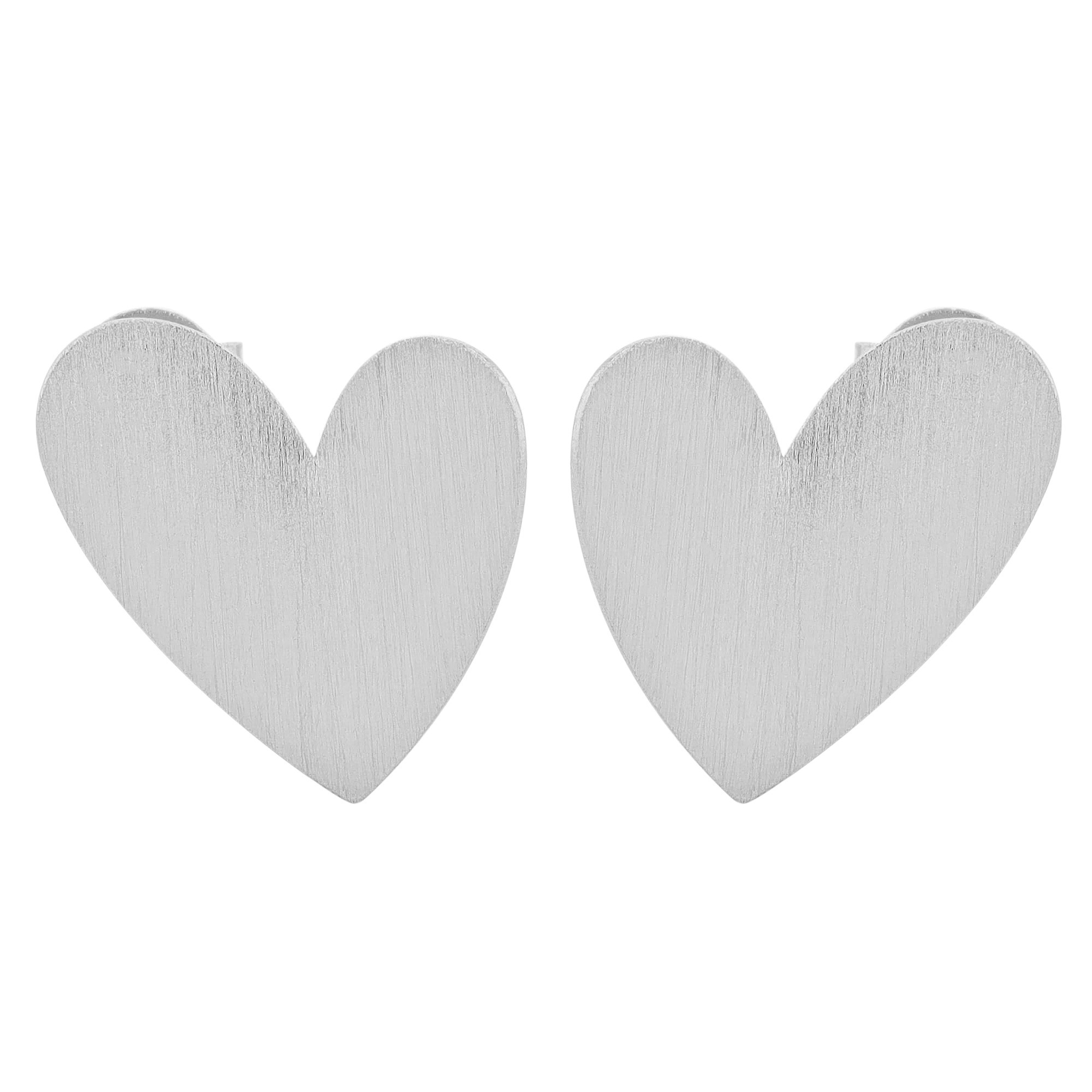 Adelia´s Paar Ohrstecker »Adelia's Damen Ohrstecker aus 925 Sterling Silber mit Herz«