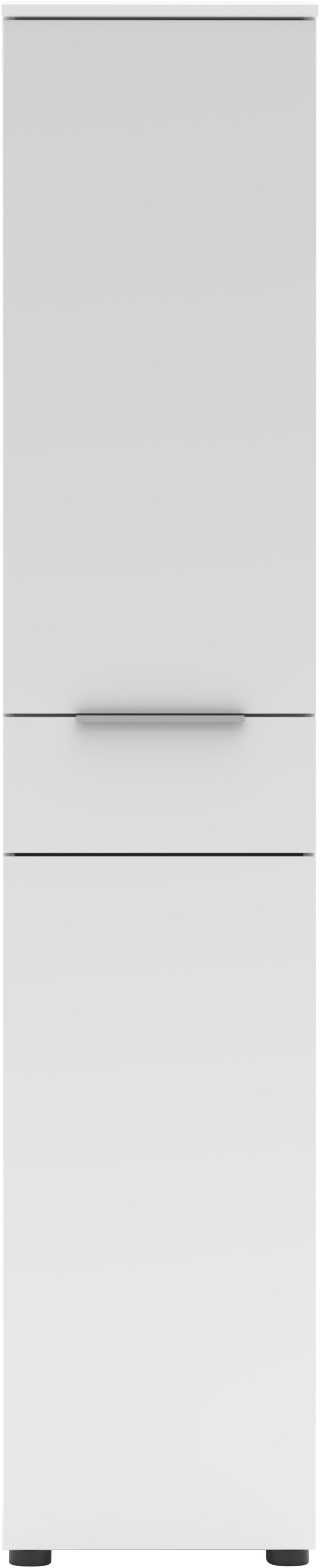 Innostyle Aktenschrank »Büroschrank Santorin, 40/198/38 cm ( B/H/T)« 1 Stk. tlg. 1 Tür links/rechts verwendbar, Softclose, Klarglas, ABS Schutzkante