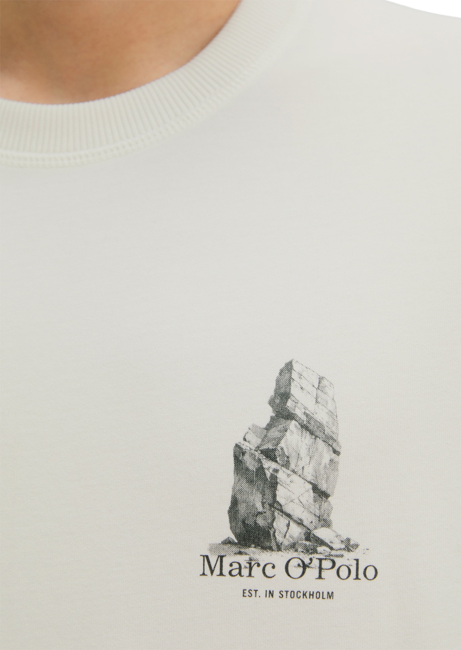 Marc O'Polo T-Shirt mit Print, Relaxed Fit
