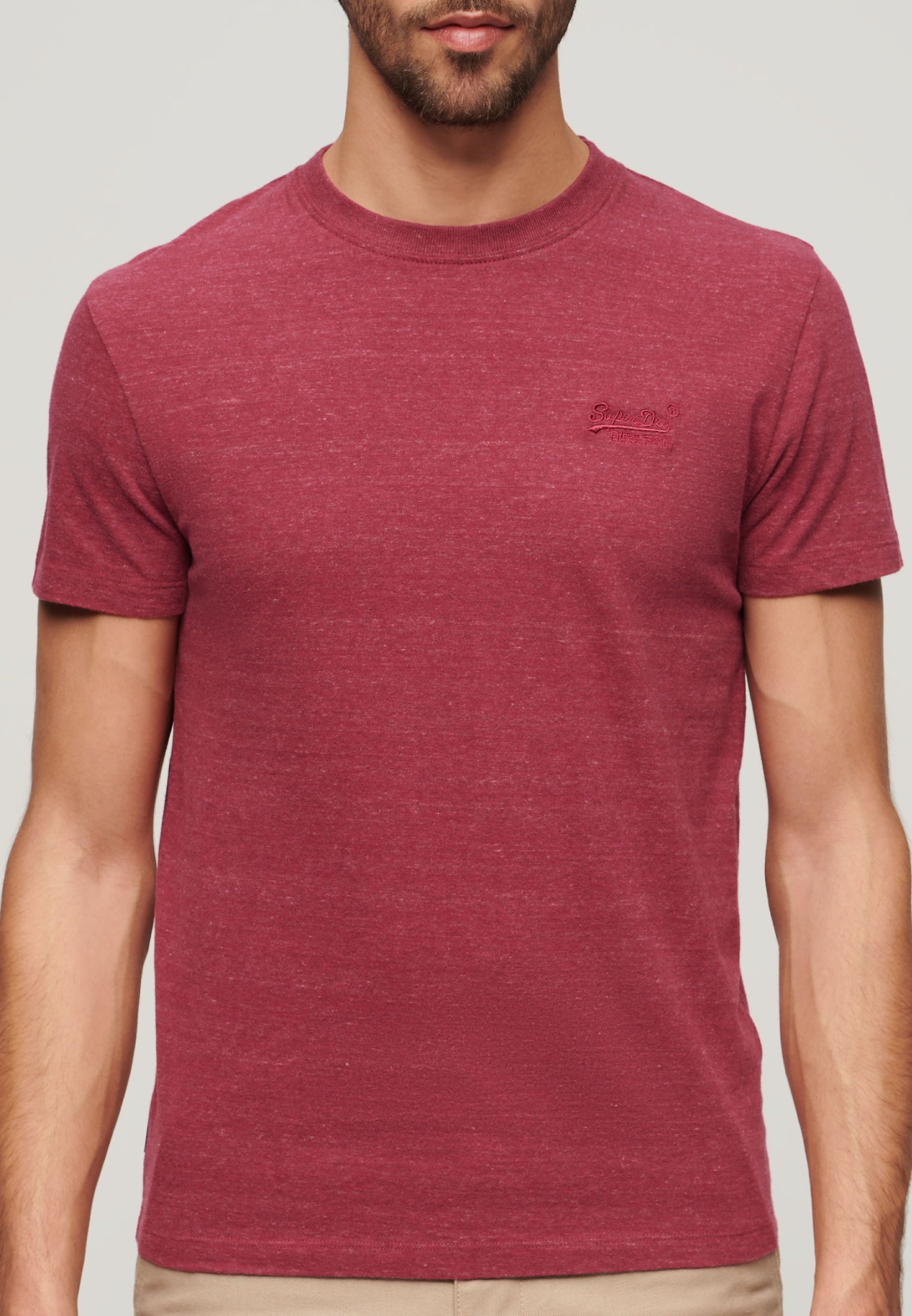 Superdry Rundhalsshirt »ESSENTIAL LOGO EMB TEE«