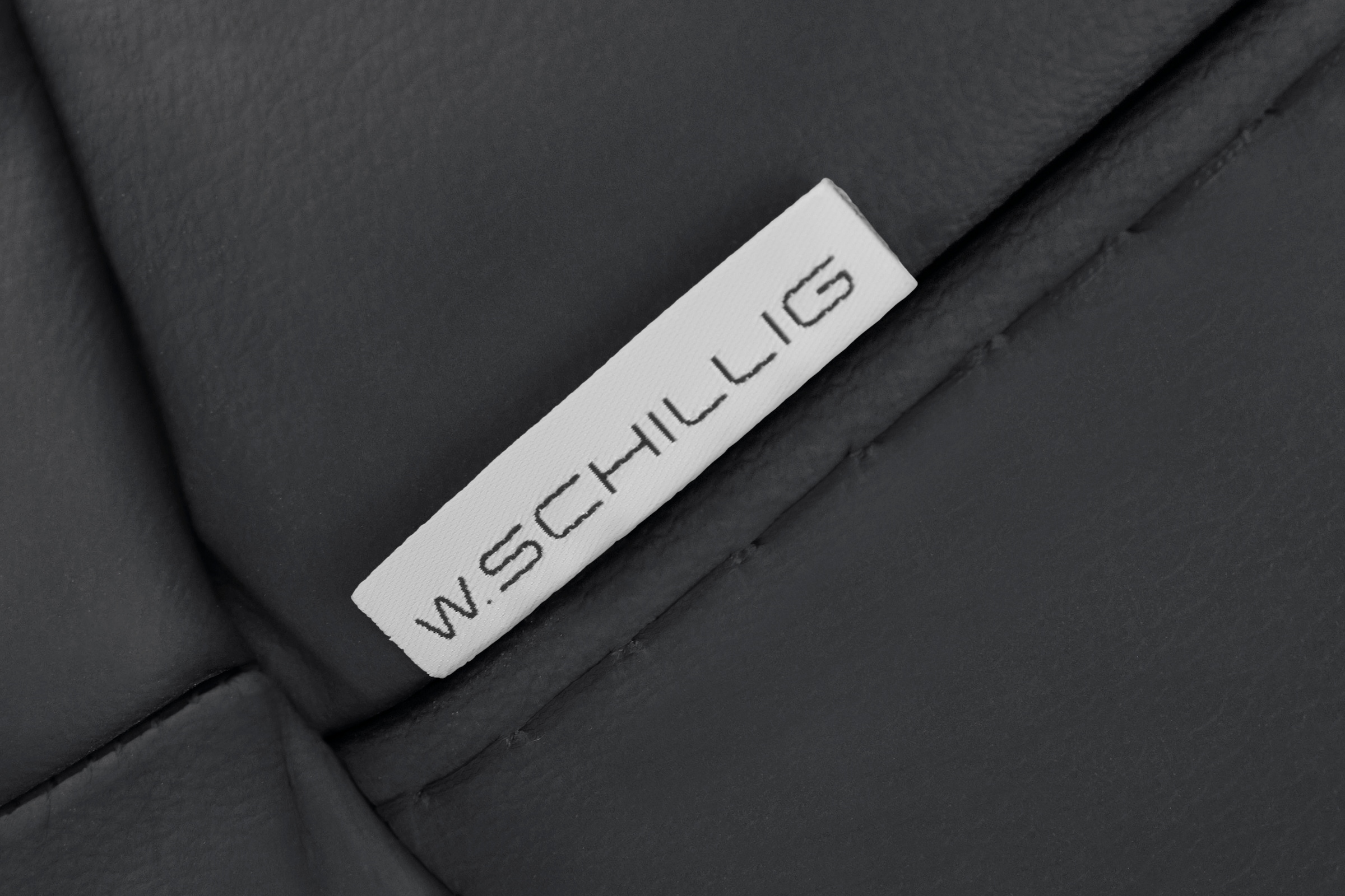 W.SCHILLIG 2,5-Sitzer »montanaa« mit Metallfüßen in Silber matt, Breite 232 cm