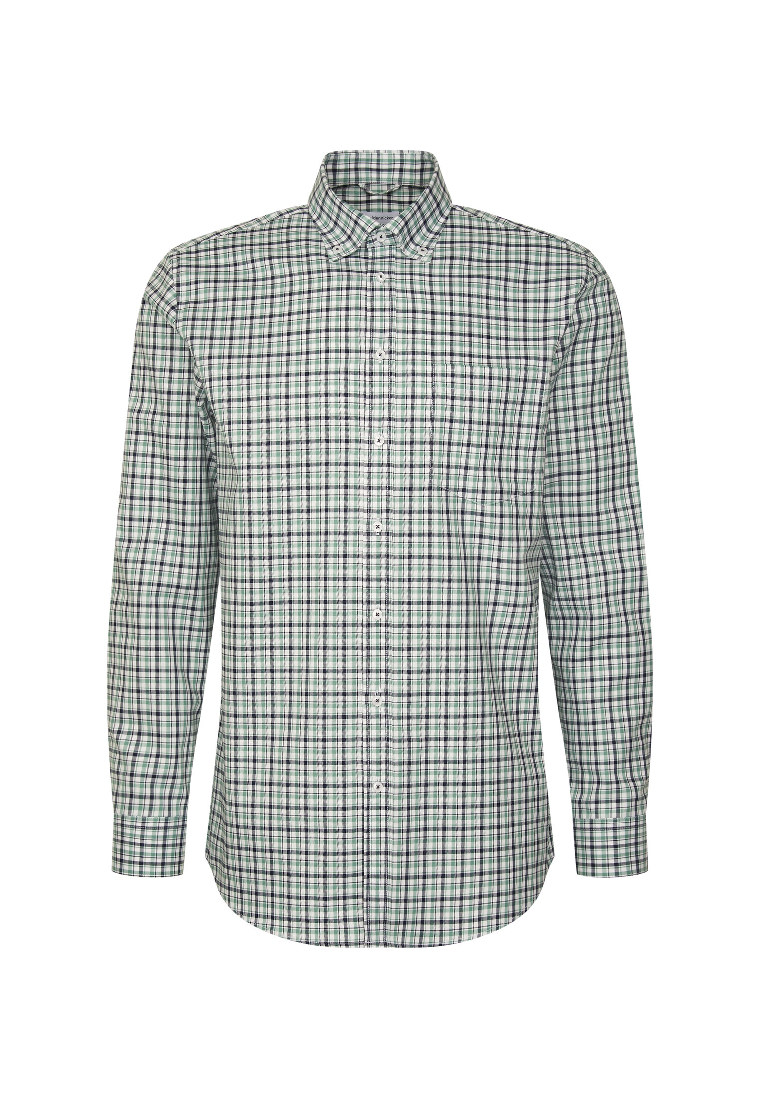 seidensticker Businesshemd »Regular« Regular 1/1 Button-Down-Kragen Karo