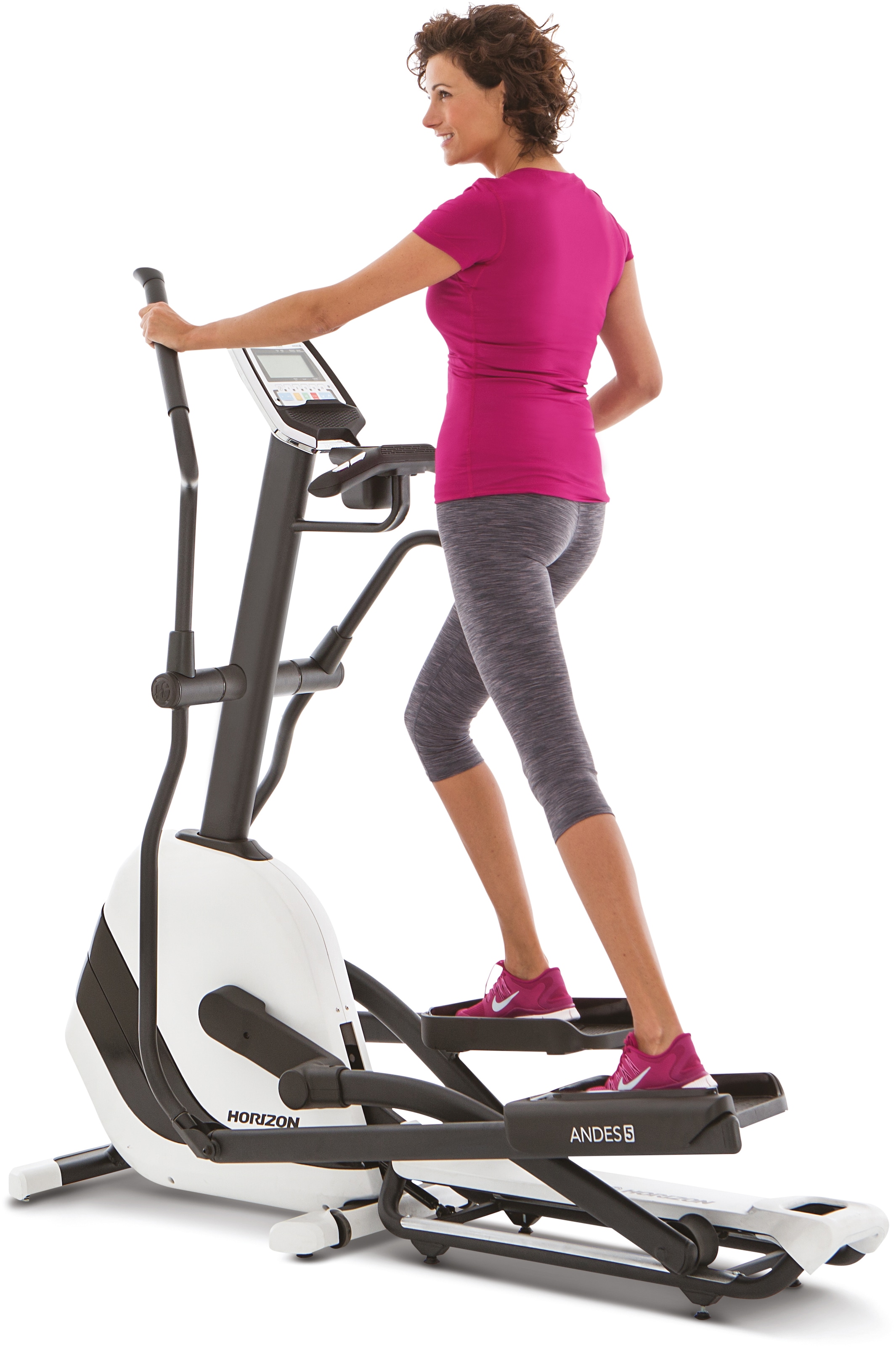 Horizon Fitness Ellipsentrainer-Ergometer »Andes 5 Viewfit«, klappbar