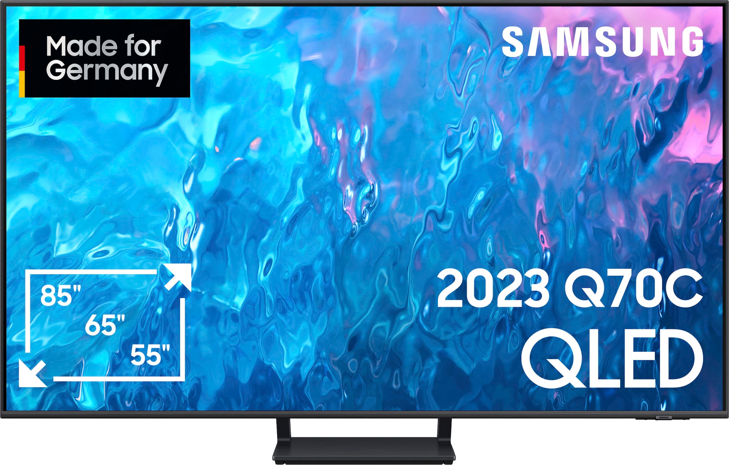 Samsung LED-Fernseher, 163 Smart-TV, Quantum OTTO Zoll, cm/65 Prozessor bestellen bei 4K