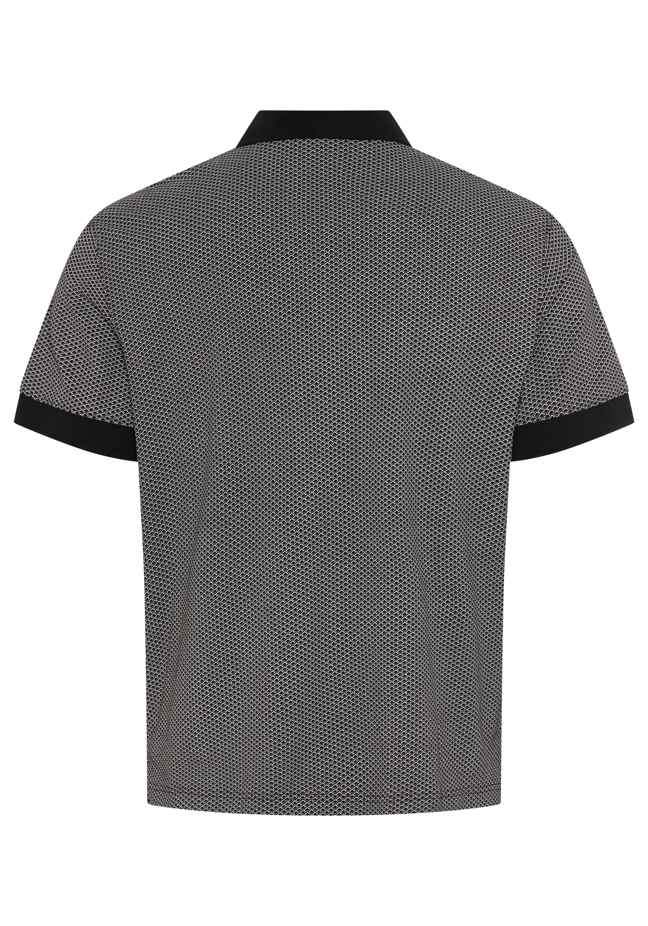 Man's World Plus Poloshirt »auch in Grosse Größen bis Gr. 7XL Ärmel-Fit« Regular Fit, Kurzarm, mit Seitenschlitzen, gemustert