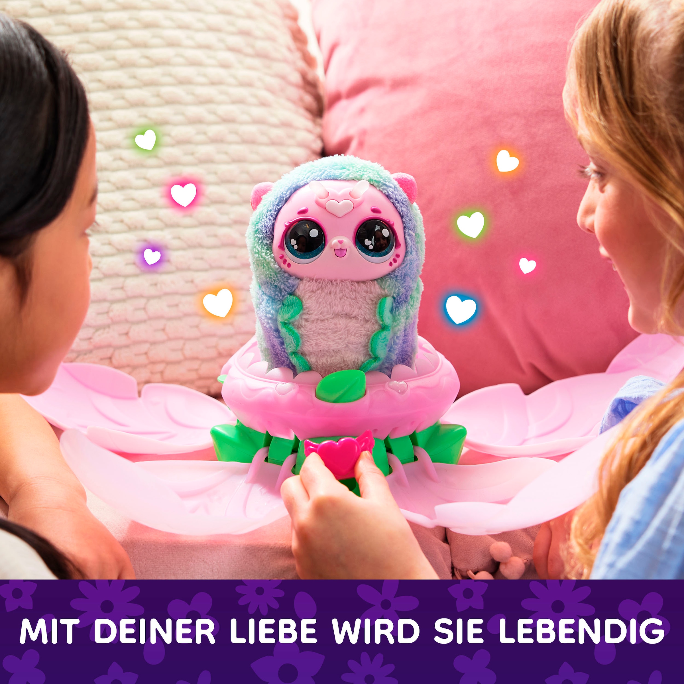 Spin Master Spielfigur »Bloomables von Hatchimals - Kittyfly« mit Sound