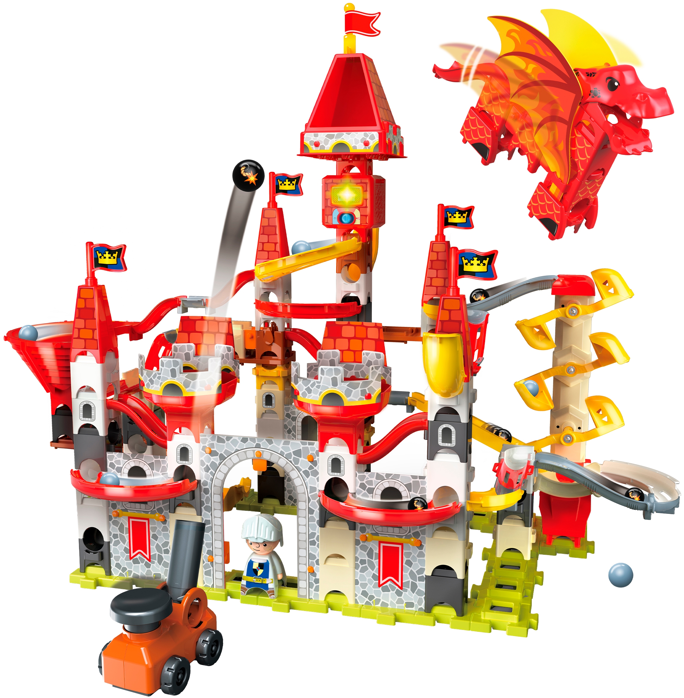 Vtech® Kugelbahn »Marble Rush - Adventure Castle Set« mit Sound und Melodien