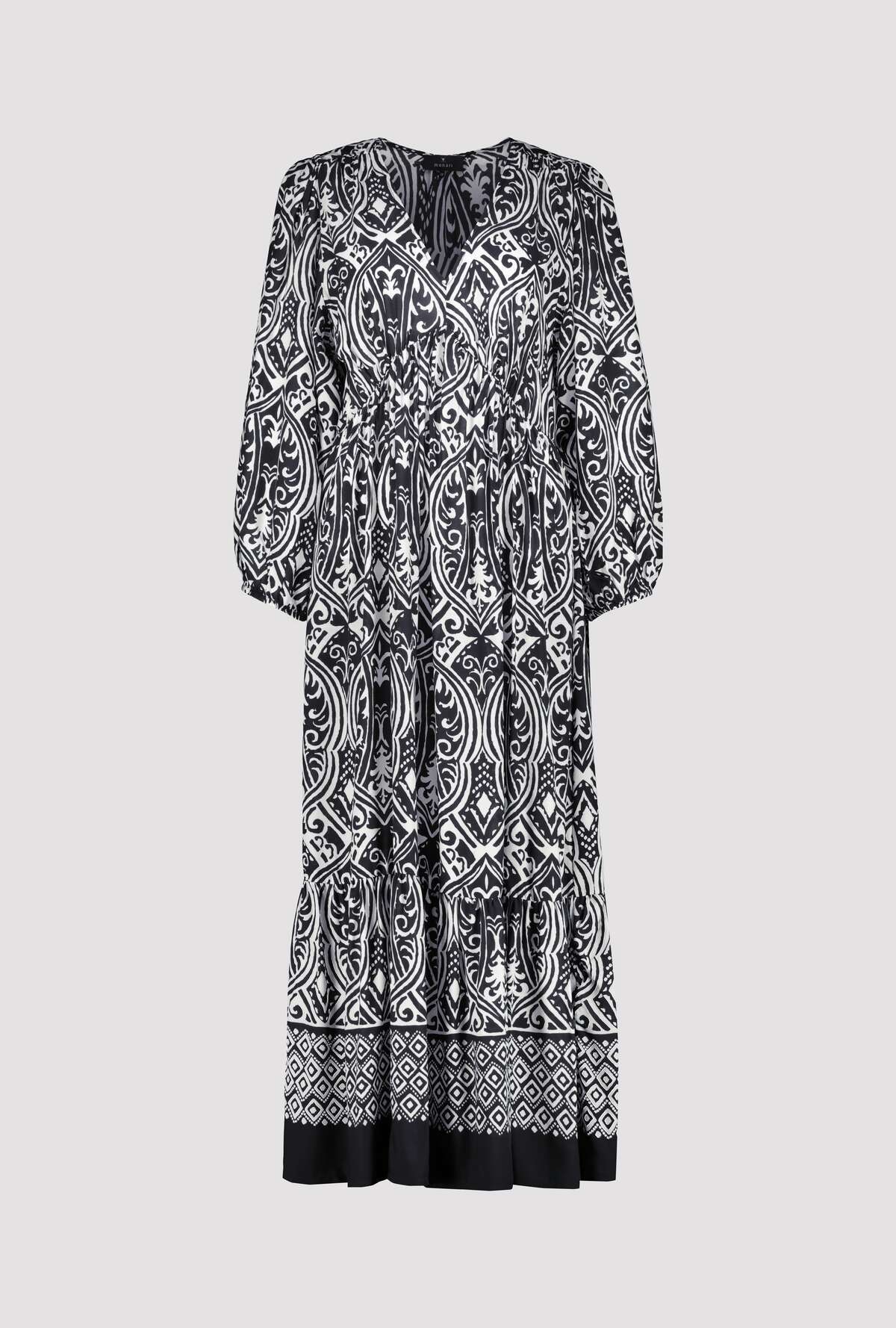 Monari Maxikleid Ohne Tasche Regular fit mit V-Ausschnitt