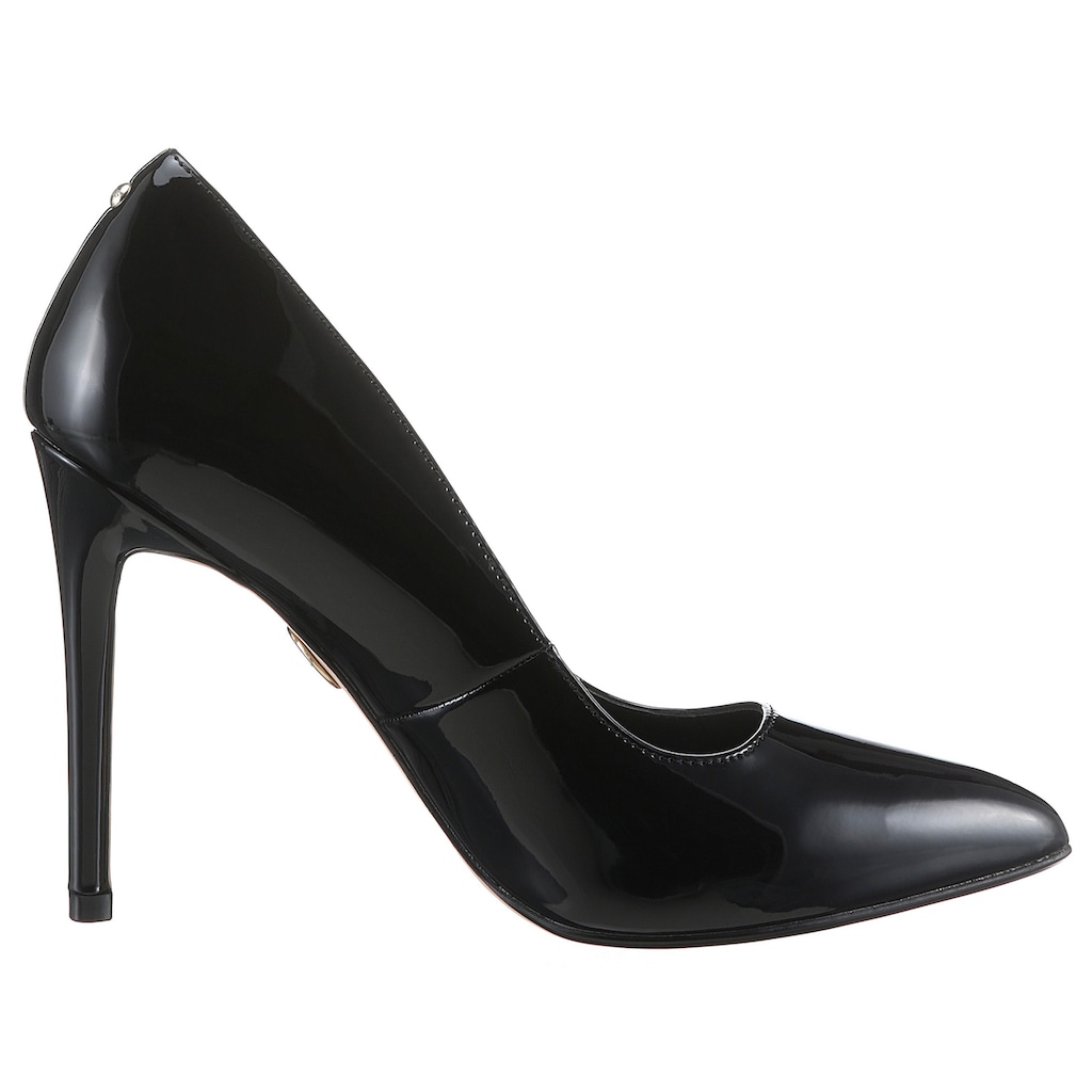 Buffalo High-Heel-Pumps »JULIET«, Abendschuh, Stilettoabsatz, Festtagsschuh, in spitzer Form