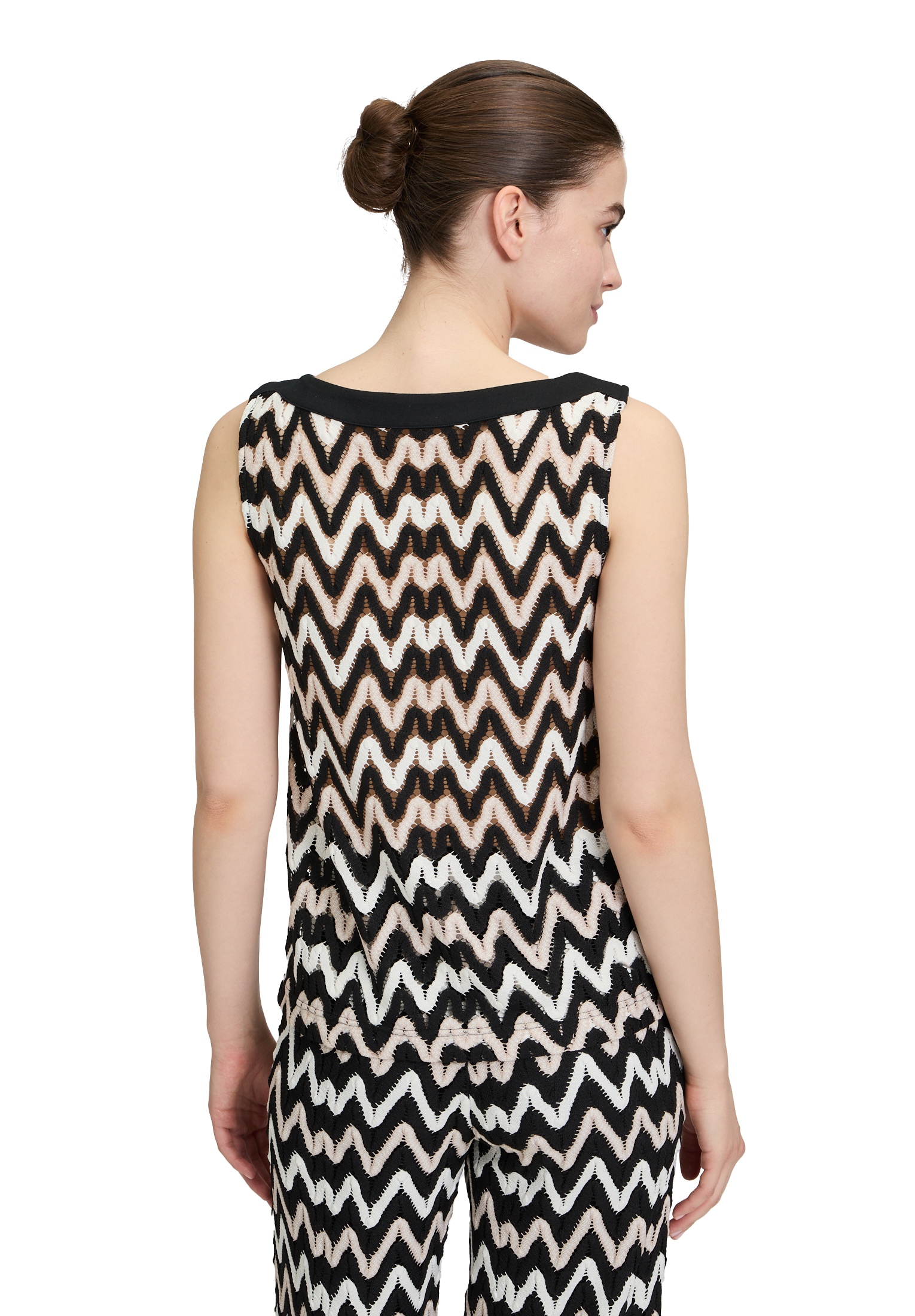 Betty&Co Shirttop »Strukturshirt ohne Arm«