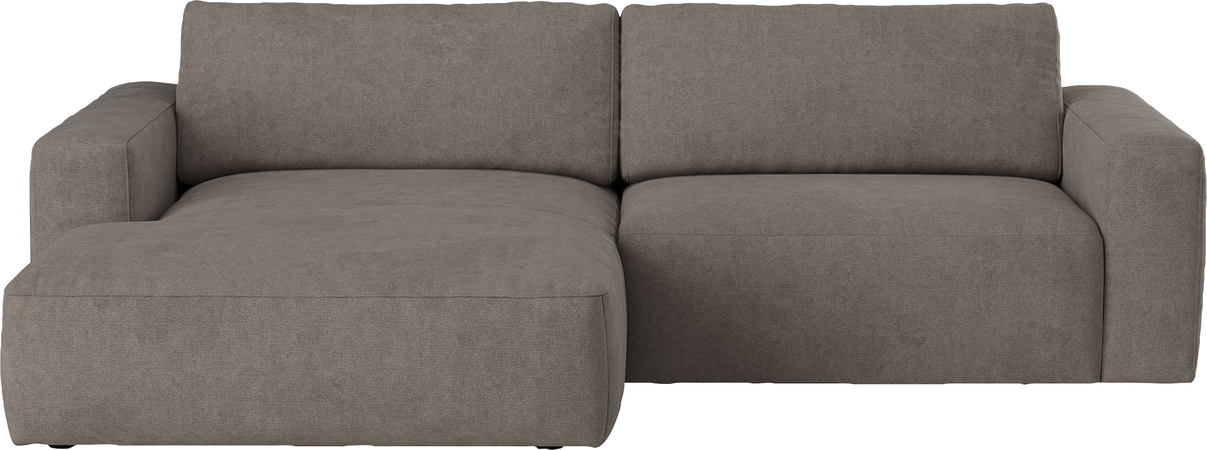 COTTA Ecksofa »Lasso L-Form, XL-Sofa«, mit breiter Recamiere im trendigen Cord oder angenehmen Strukturstoff