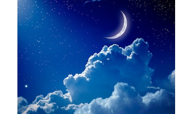 Papermoon Fototapete »Night Sky with Moon« kaufen