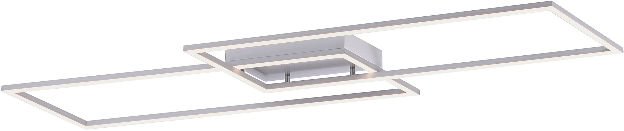 Paul Neuhaus LED Deckenleuchte »Inigo«, 2 flammig, Leuchtmittel LED-Board | LED fest integriert, Stufenlos dimmbar über vorhandenen Wandschalter