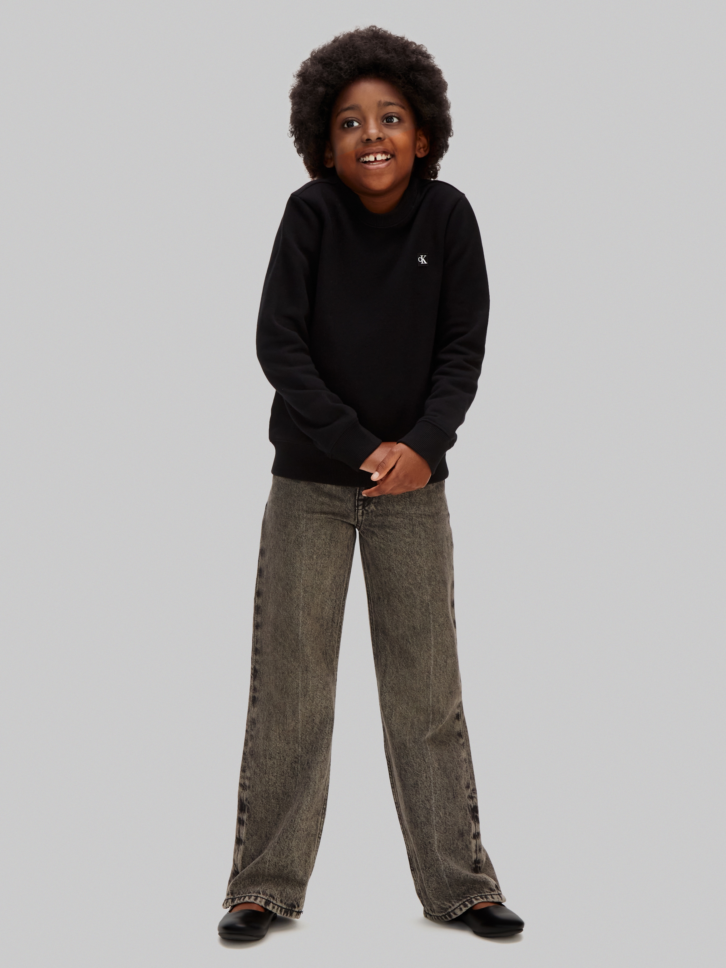 Calvin Klein Jeans Sweatshirt »MINI BADGE«, Regular fit für Kinder
