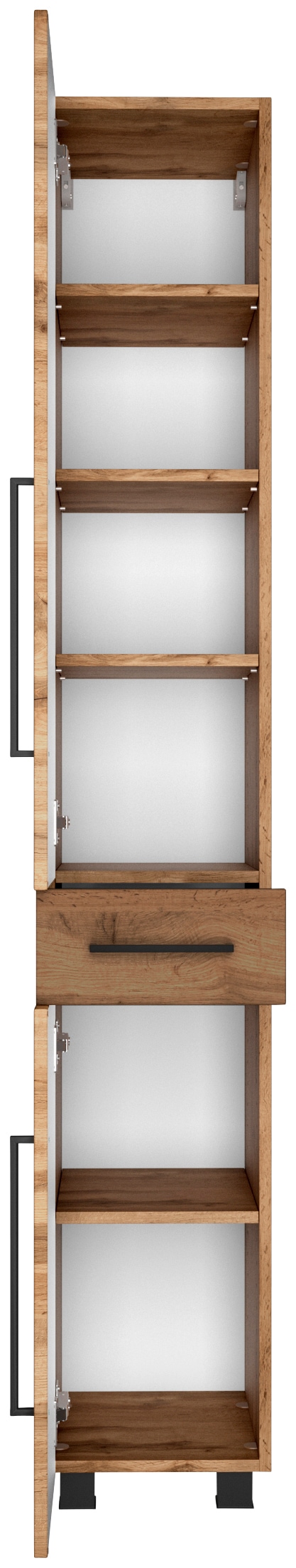 welltime Seitenschrank »Luena«, Breite 30 cm, mit Metall-Auszug und Softclose-Funktion
