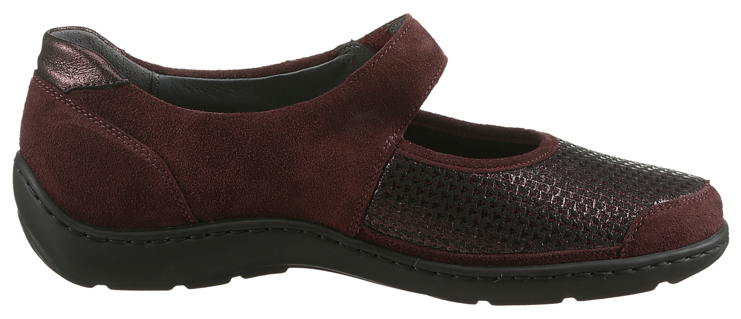 Waldläufer Riemchenballerina »HENNI-Soft«  Komfortschuh, Klettschuh, Bequemschuh in Weite H, mit Orthotritt