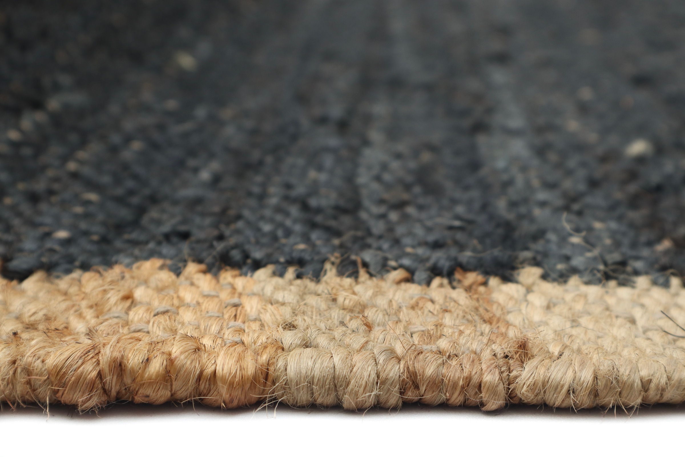 LeGer Home by Lena Gercke Teppich »Lenia, handgewebt, Jute« rechteckig 10 mm Höhe mit Fransen, Teppich, Wohnzimmer, Schlafzimmer, Esszimmer