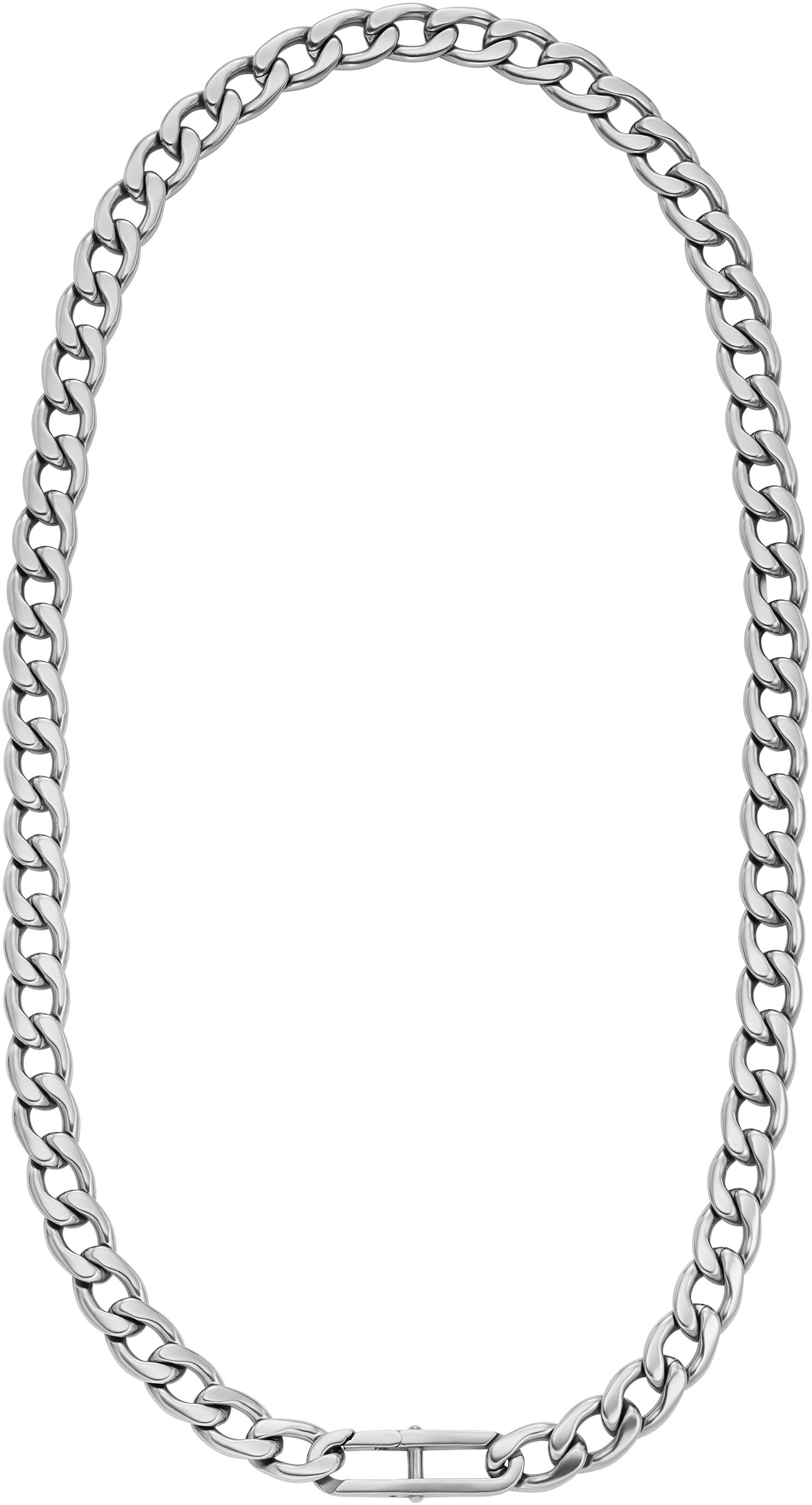 Fossil Kette ohne Anhänger »Schmuck Geschenk Edelstahl Halskette Heritage D-Link, JF04769040«