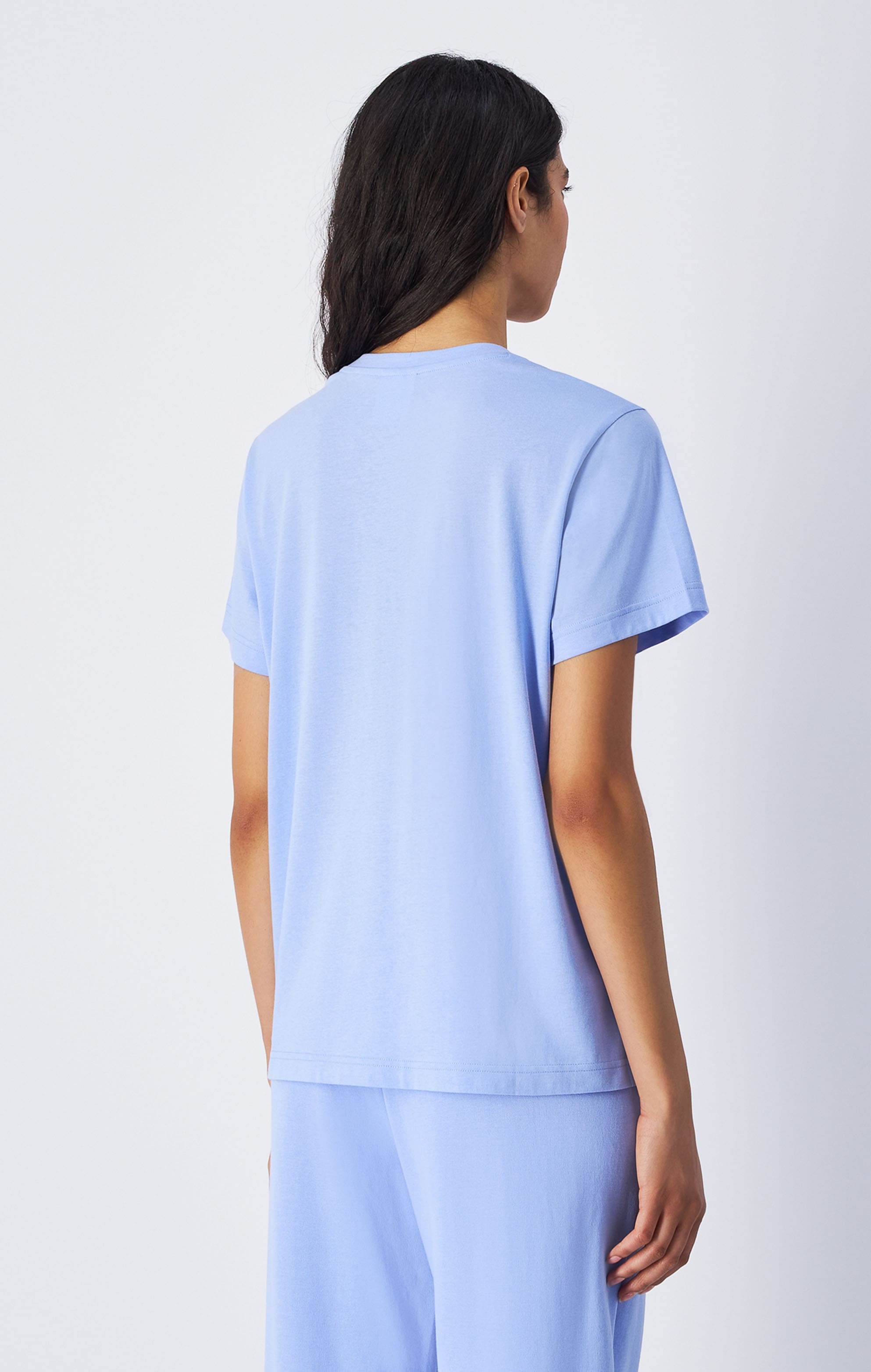 Champion T-Shirt Kurzarm, mit Rundhalsausschnitt, aus Baumwolle