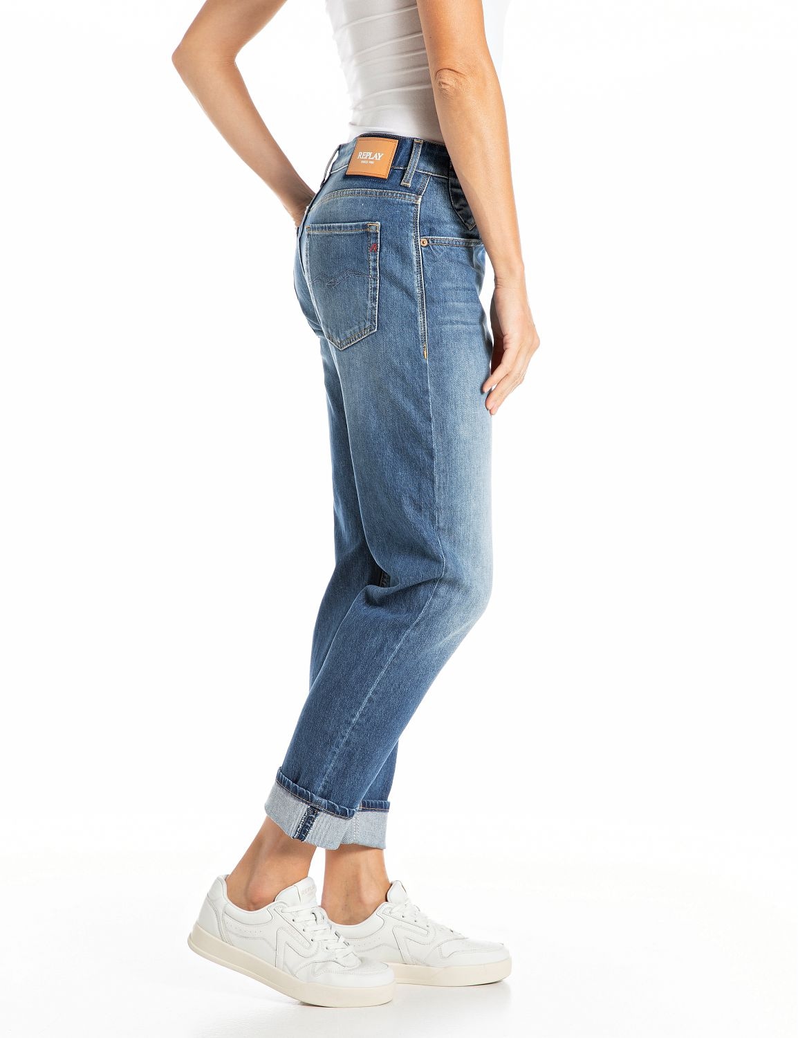 Replay Slim-fit-Jeans »MARTY« mit leichter Waschung