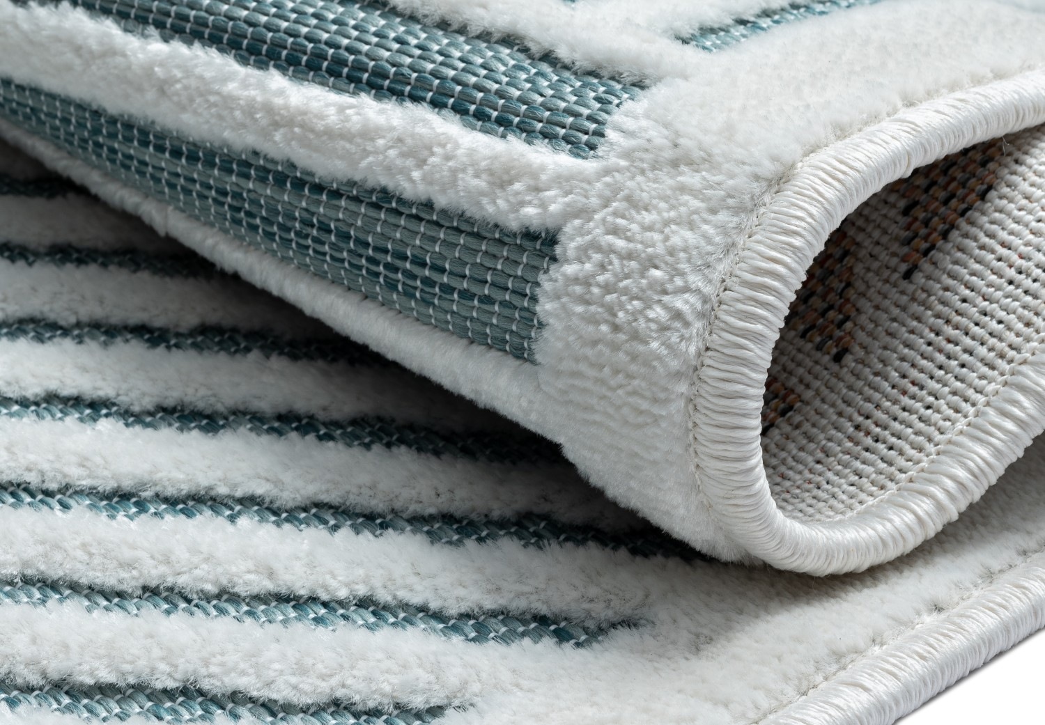 Myflair Möbel & Accessoires Teppich »Vill, LAGERRÄUMUNG!« rechteckig 8 mm Höhe modernes Design, Hoch-Tief Effekt, Outdoor geeignet, Balkon, Terrasse