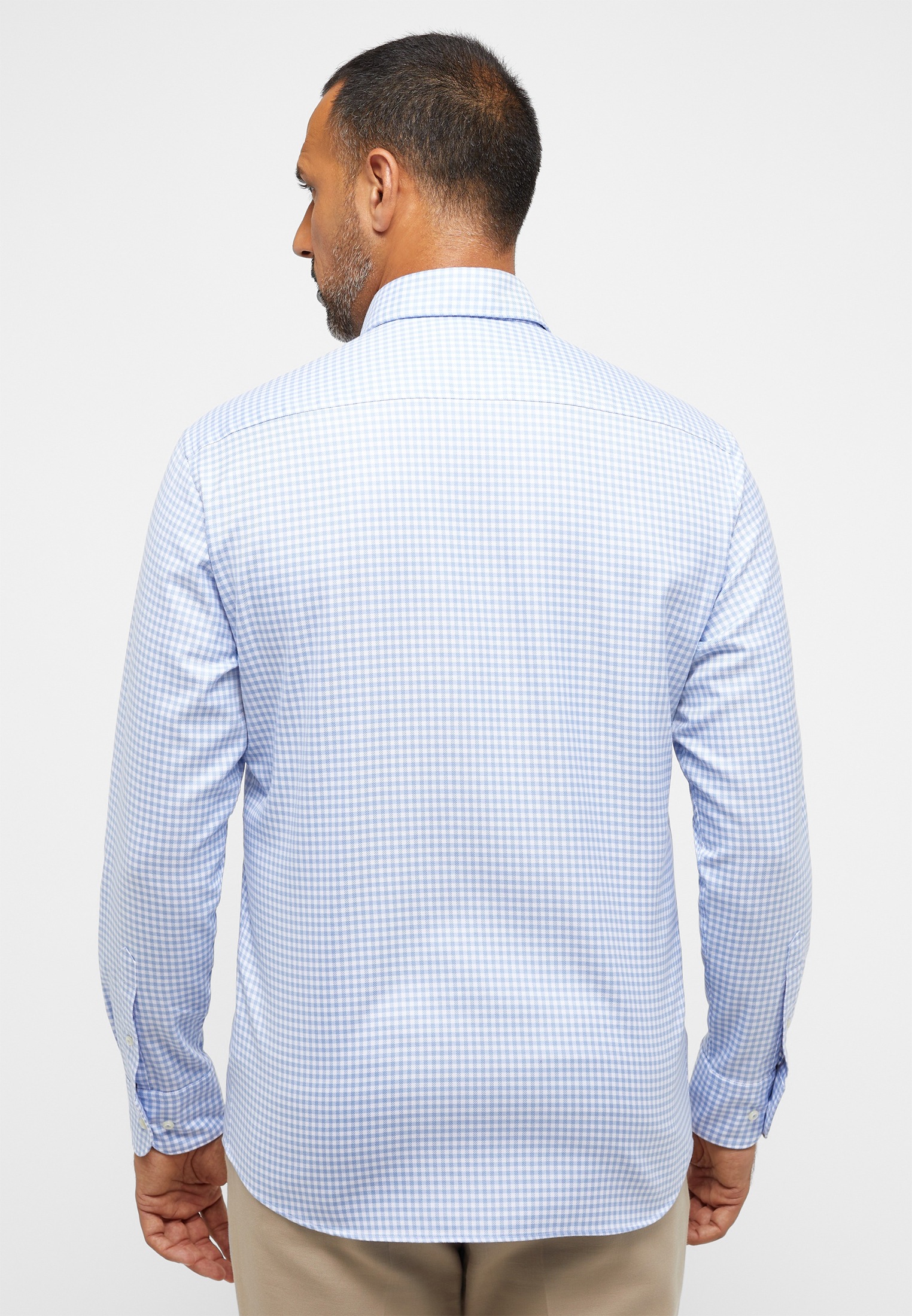 Eterna Langarmhemd »MODERN FIT«, EASY IRON (bügelleicht)