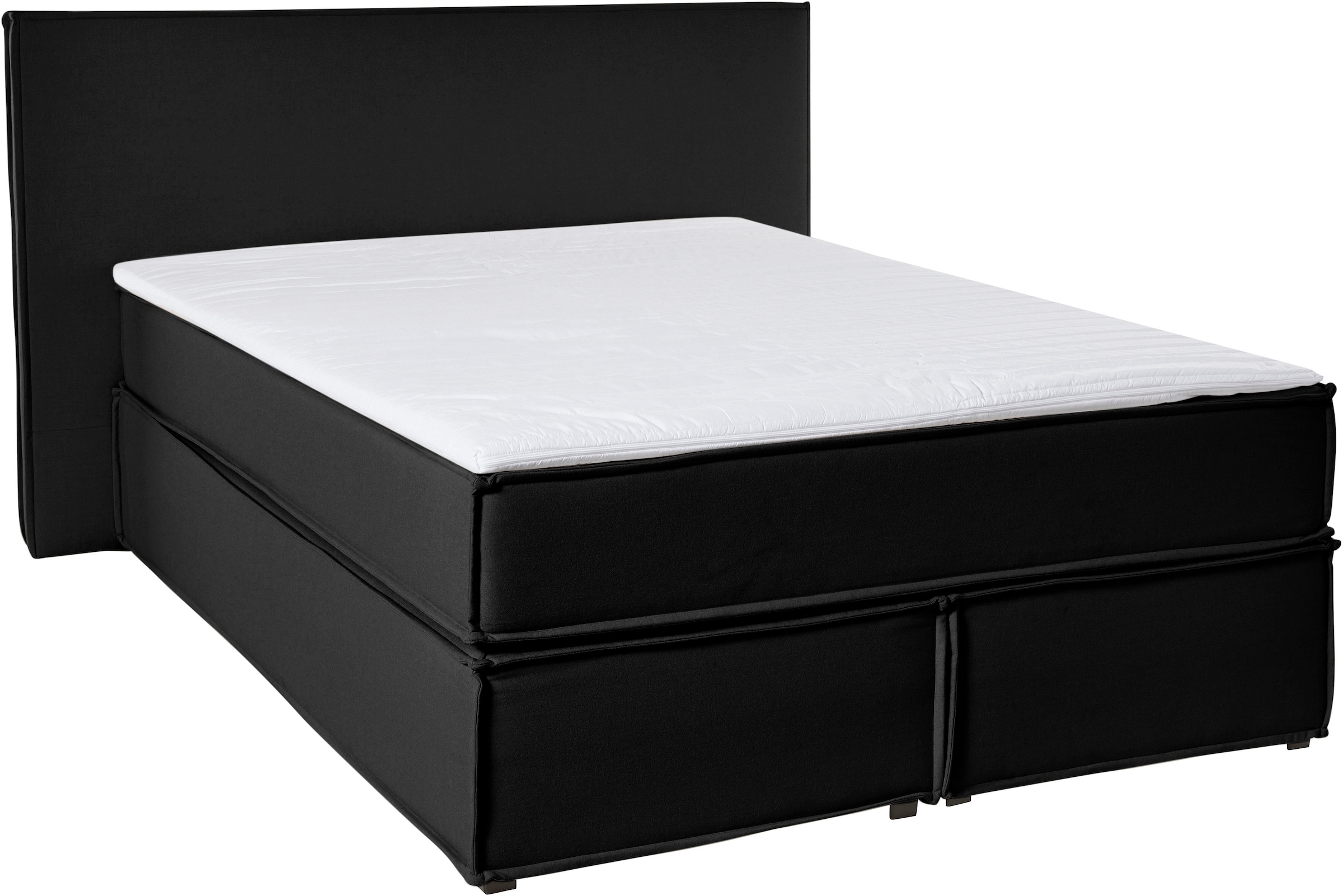 LeGer Home by Lena Gercke Boxspringbett »Yuma«, incl. Topper, in 4 Breiten, 3 Matratzenarten und je 2 Härtegraden