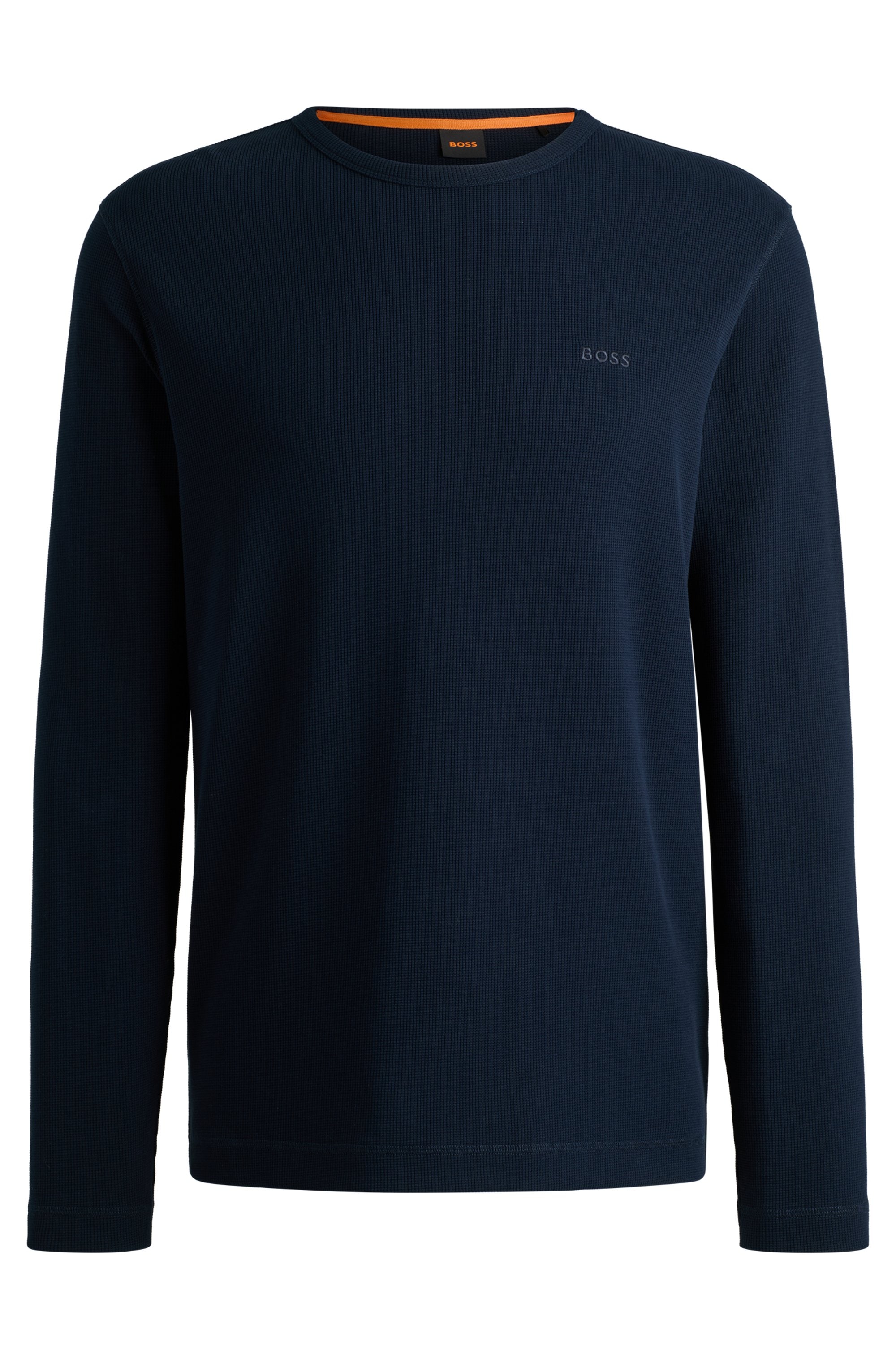 BOSS ORANGE Langarmshirt »Tempesto«, mit BOSS-Stickerei
