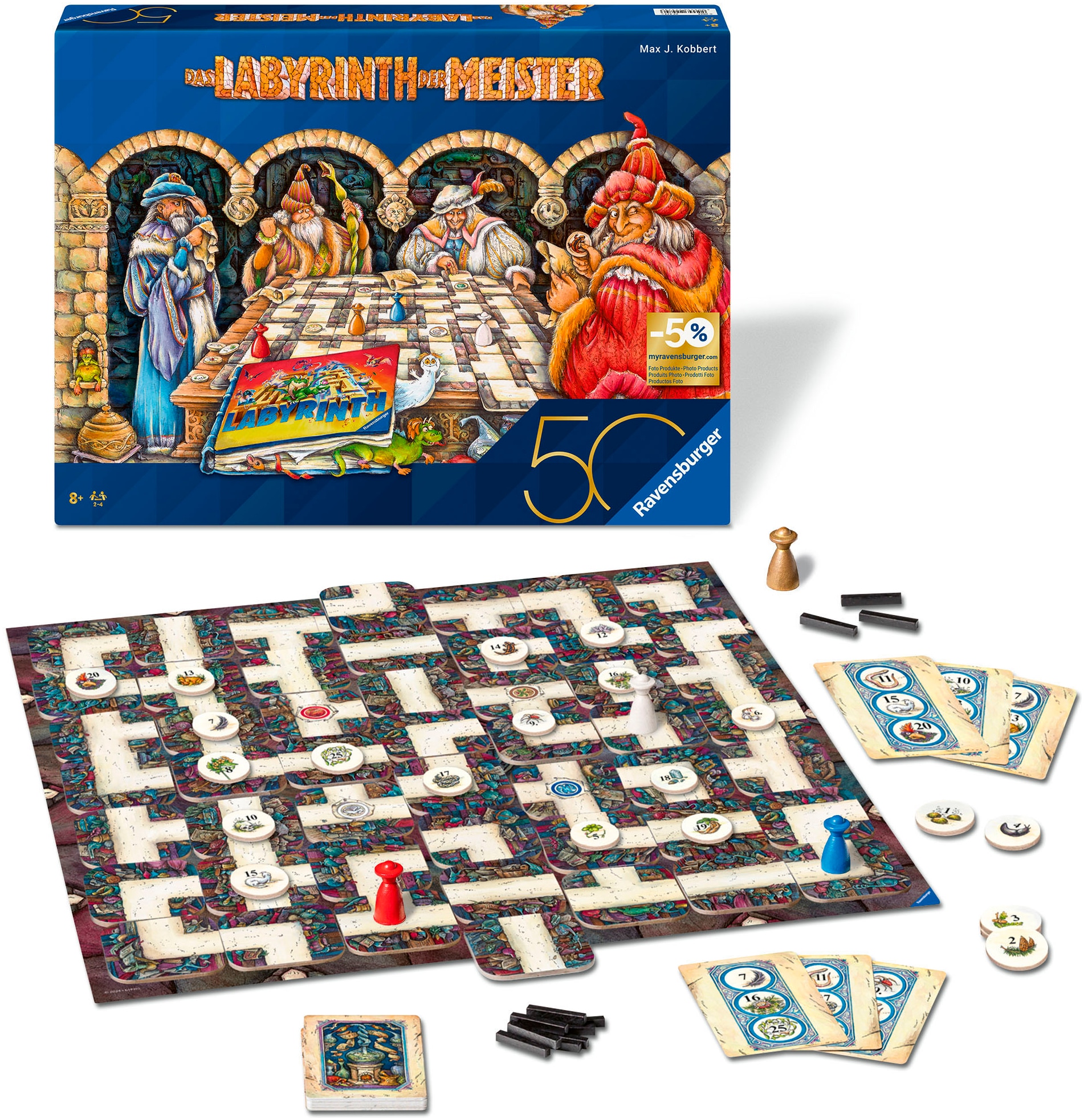 Ravensburger Spiel »Labyrinth der Meister«, Made in Europe