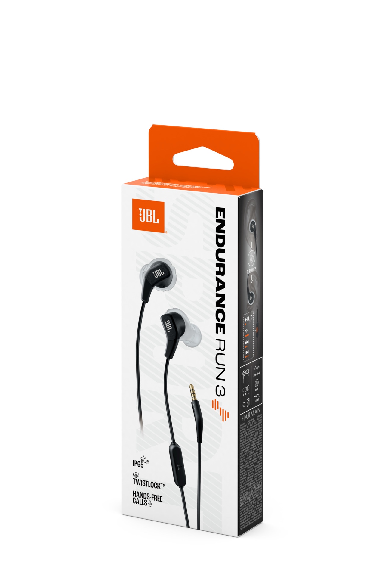 JBL Sport-Kopfhörer »Endurance Run 3 Wired 3.5 mm Klinke« Freisprechfunktion