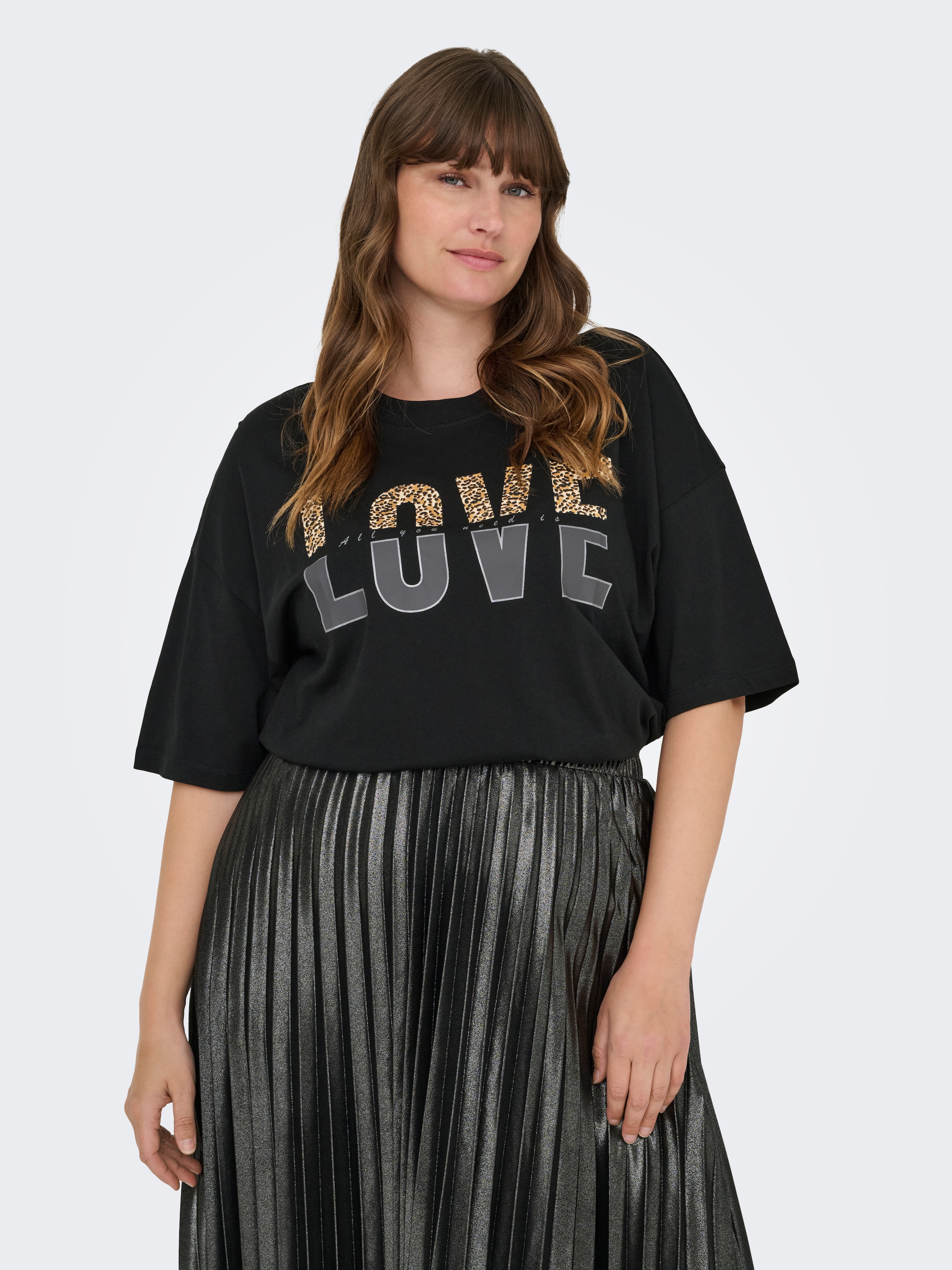 ONLY CARMAKOMA Kurzarmshirt »CARKOURTNEY SS O-NECK REG TEE JRS«